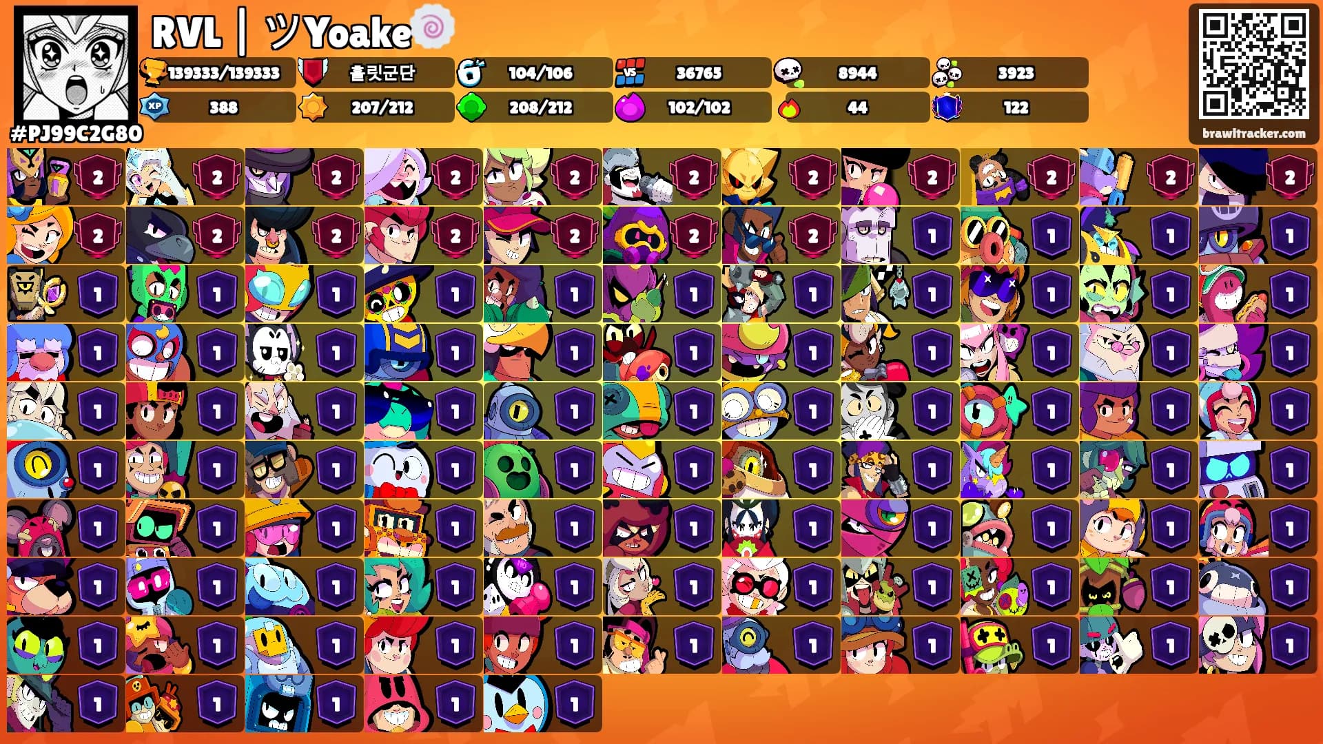 RVL | ツYoake🍥's Ranks