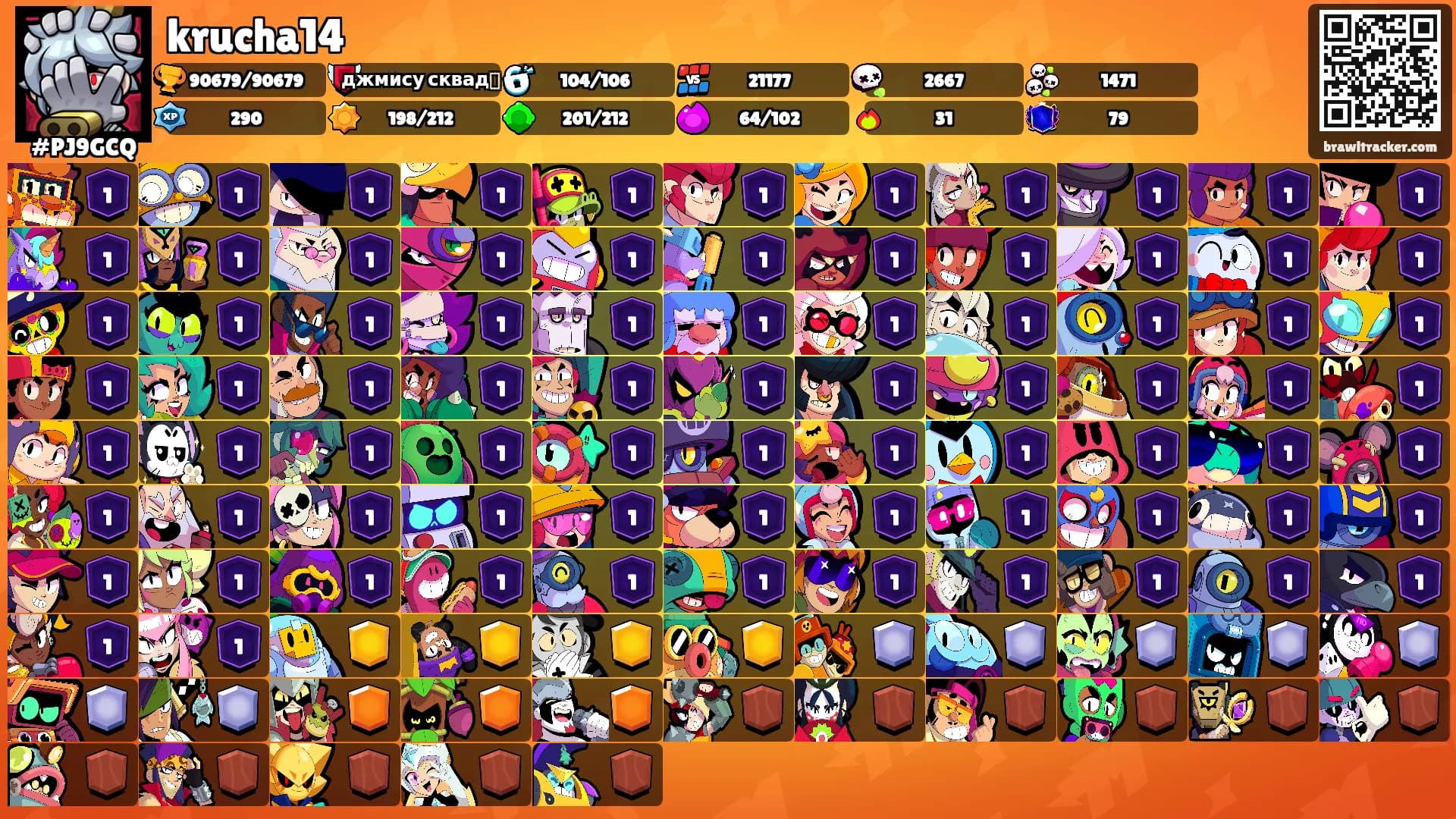 krucha14's Ranks