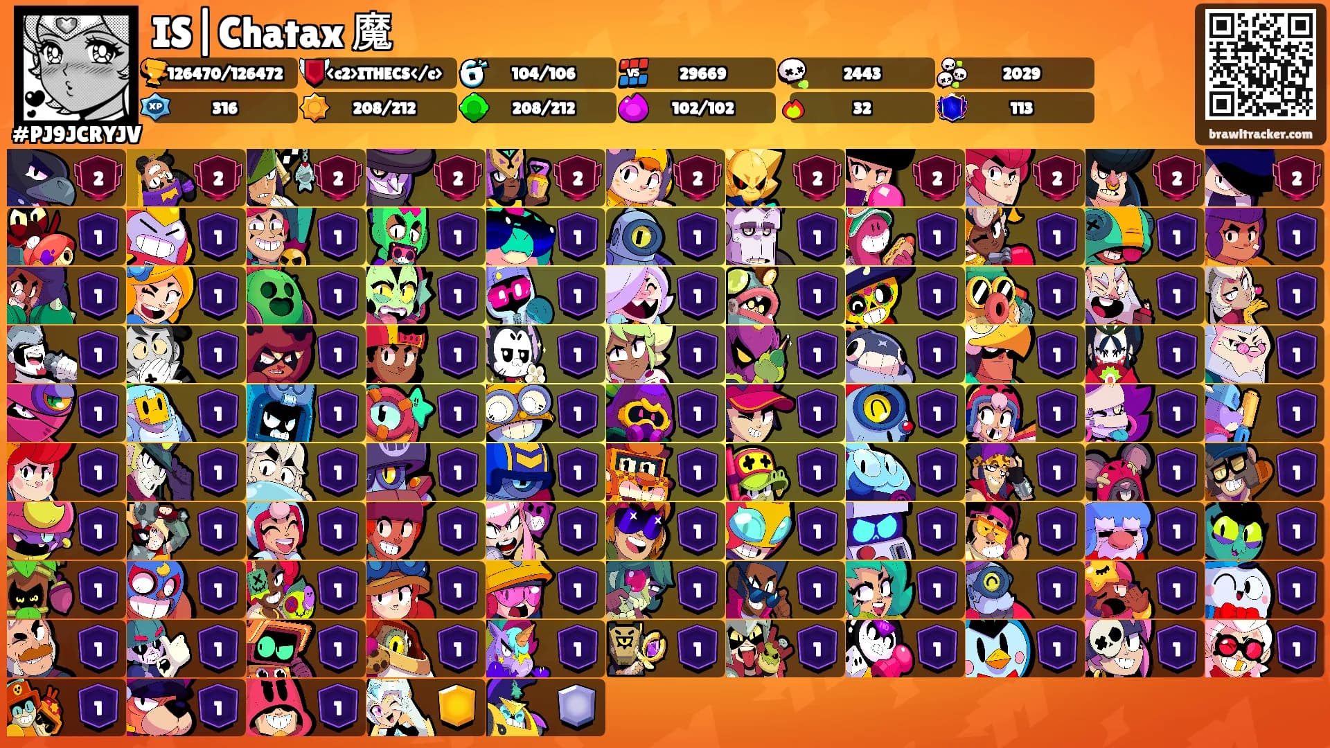 IS|Chatax 魔's Ranks