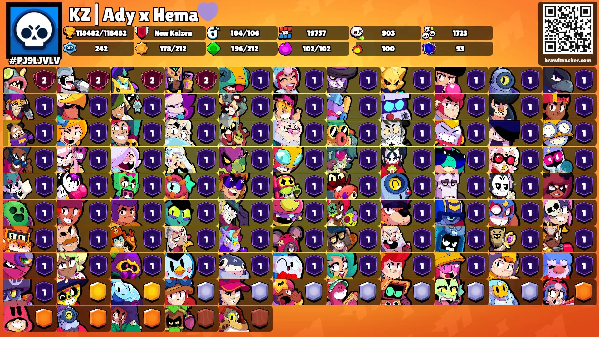 KZ|Ady x Hema💜's Ranks