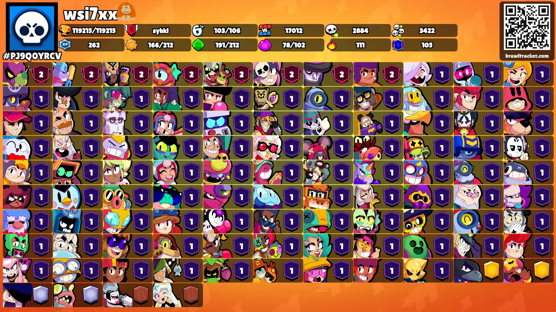 wsi7xx🦧's Ranks