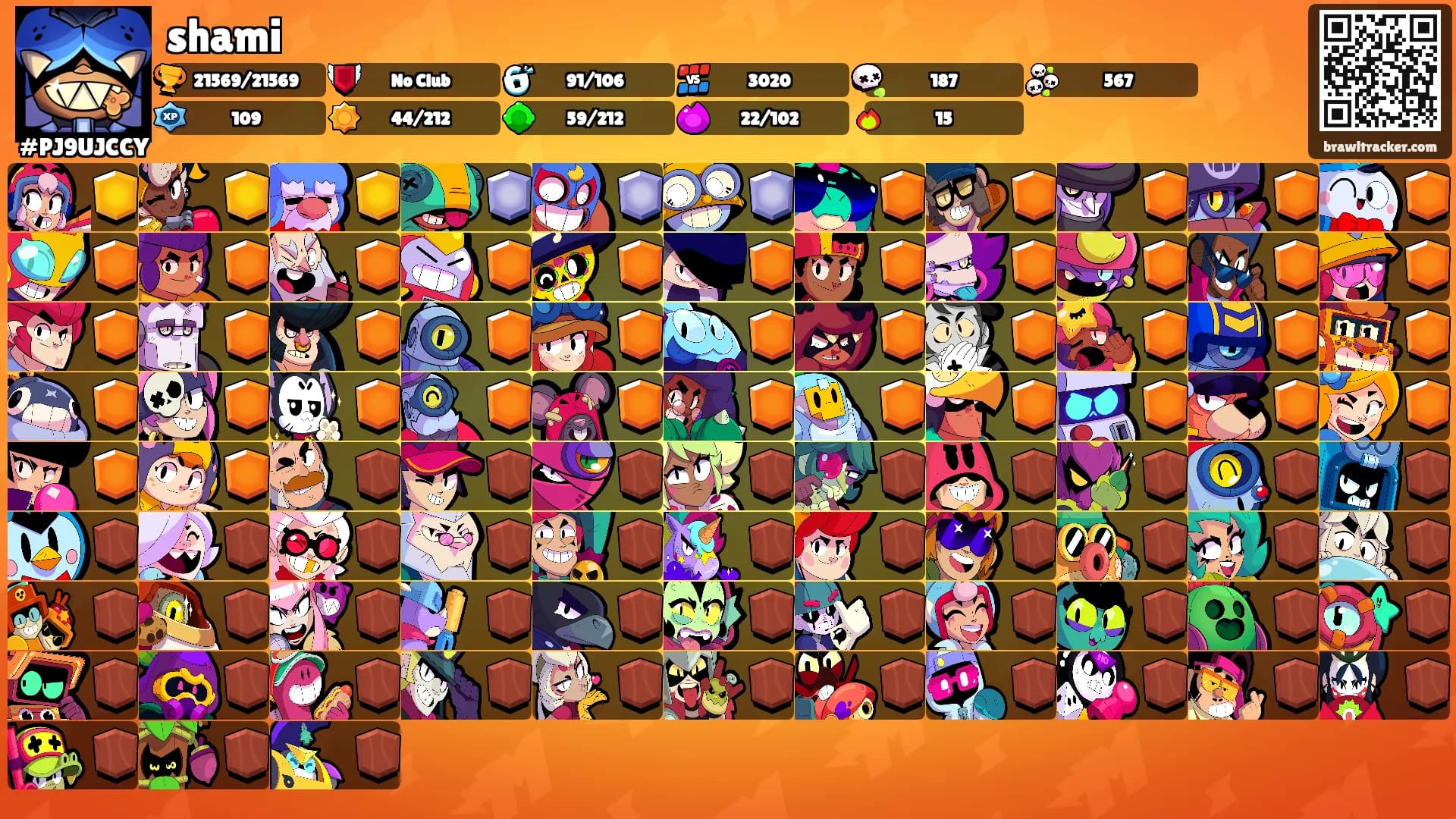 shami's Ranks