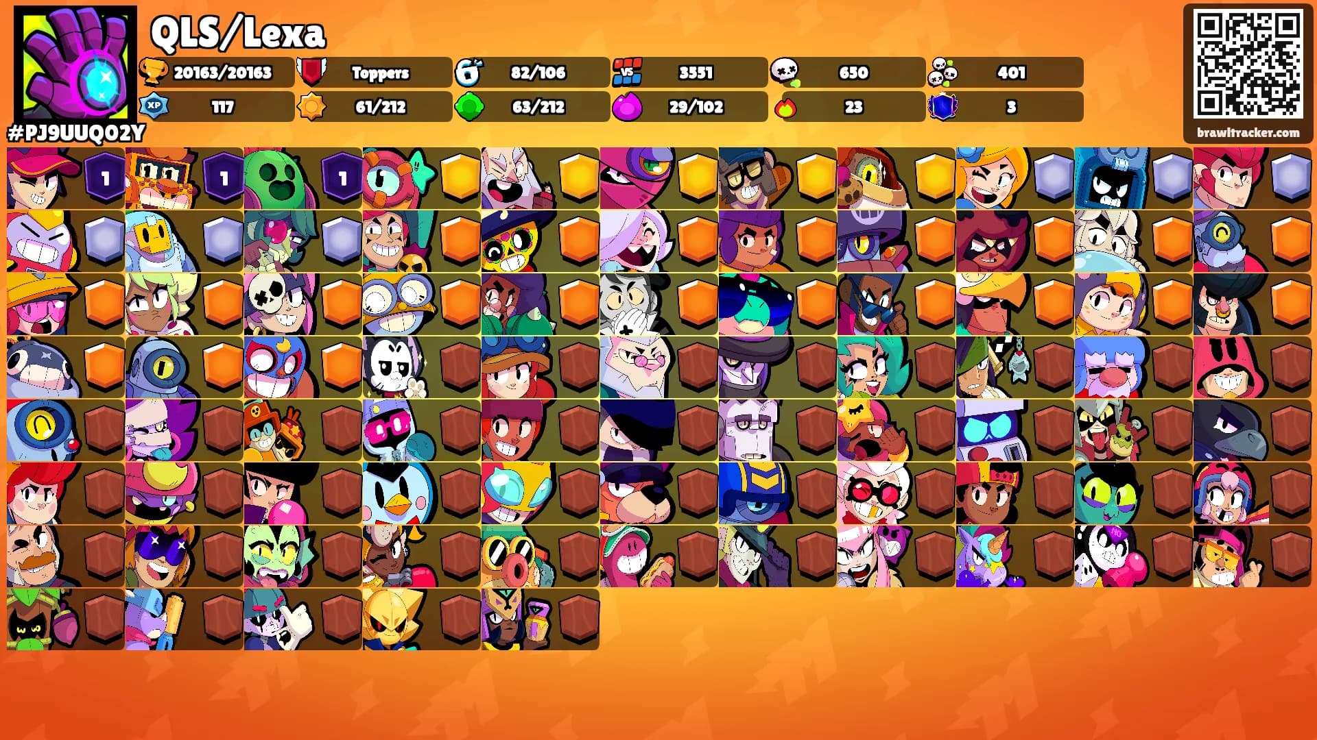QLS/Lexa's Ranks