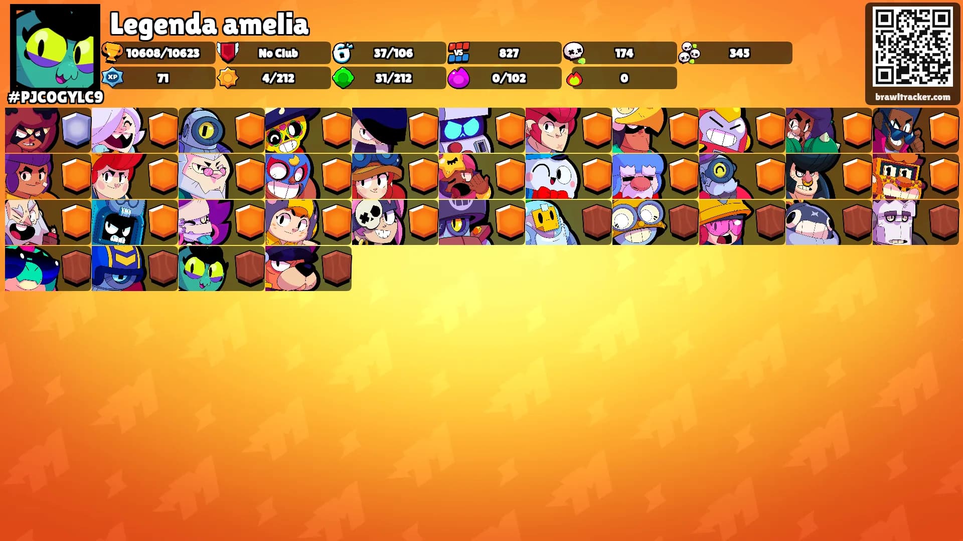 Legenda amelia's Ranks