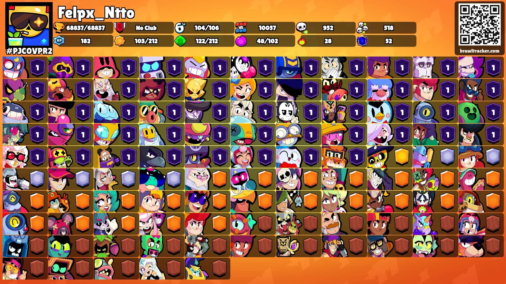 Felpx_Ntto's Ranks