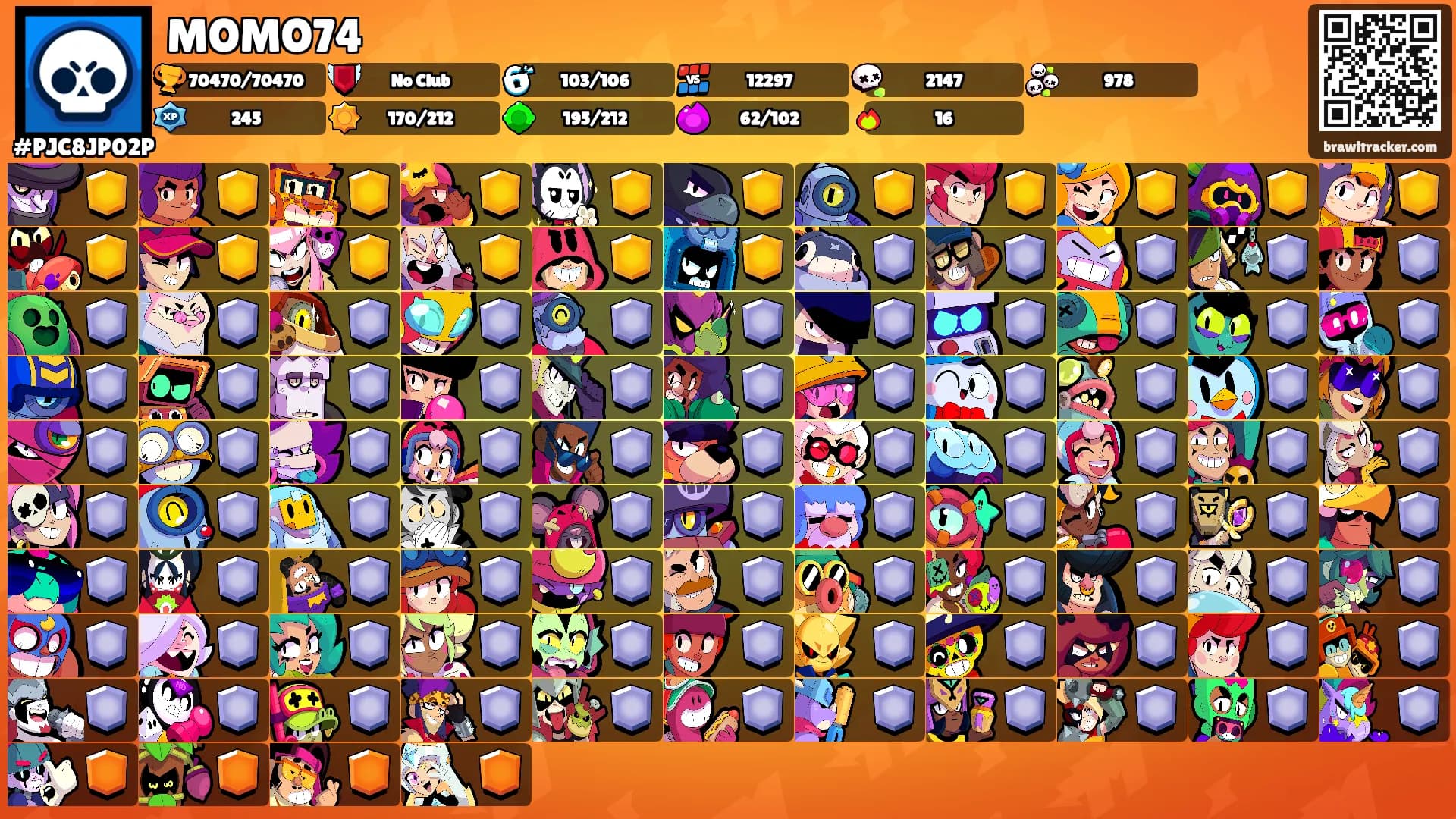 MOMO74's Ranks