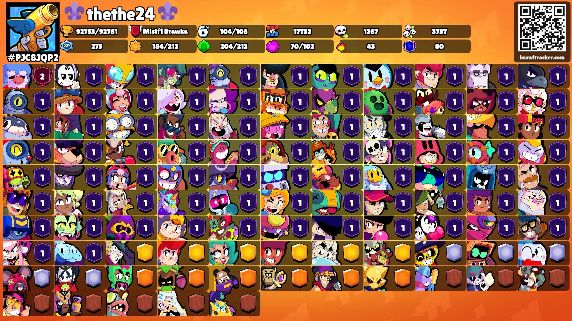 ⚜️ thethe24 ⚜️'s Ranks