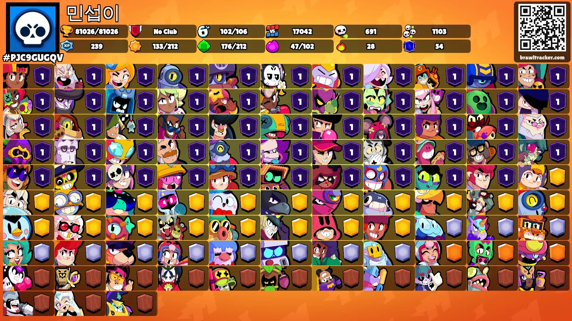 민섭이's Ranks