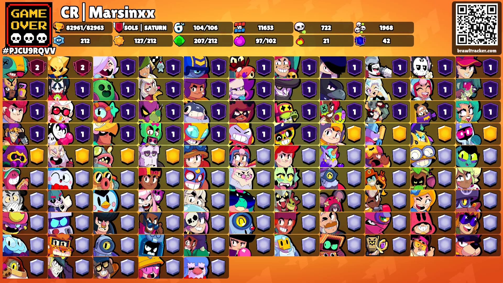 ⛧CR|Marsinxx⛧'s Ranks