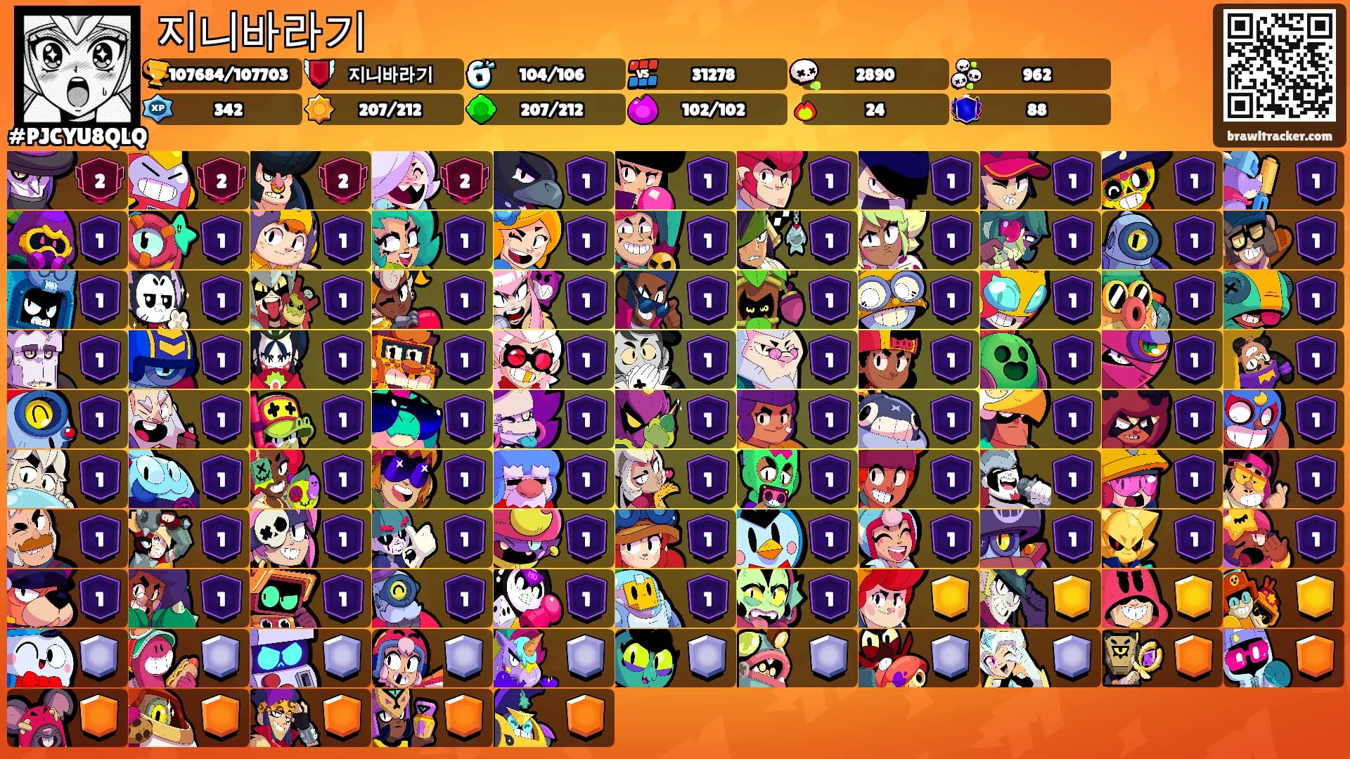 지니바라기's Ranks