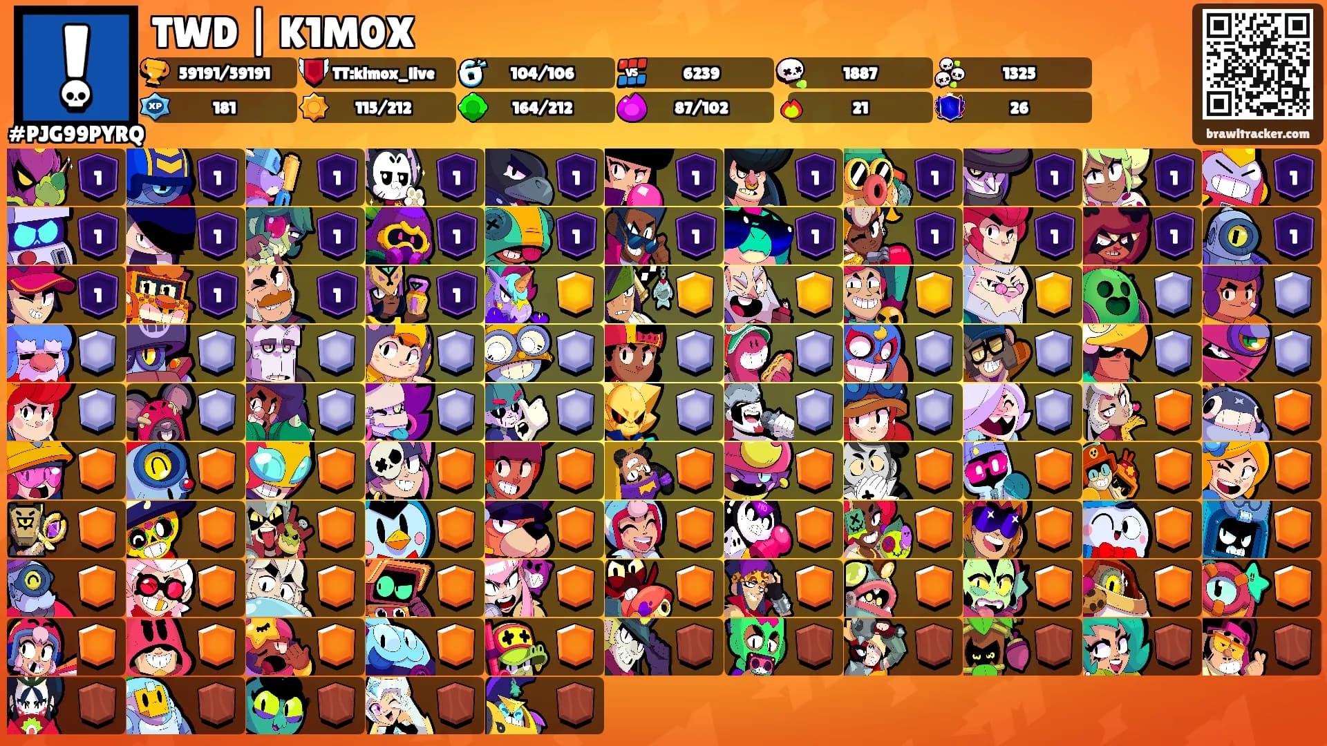 TWD | K1M0X's Ranks