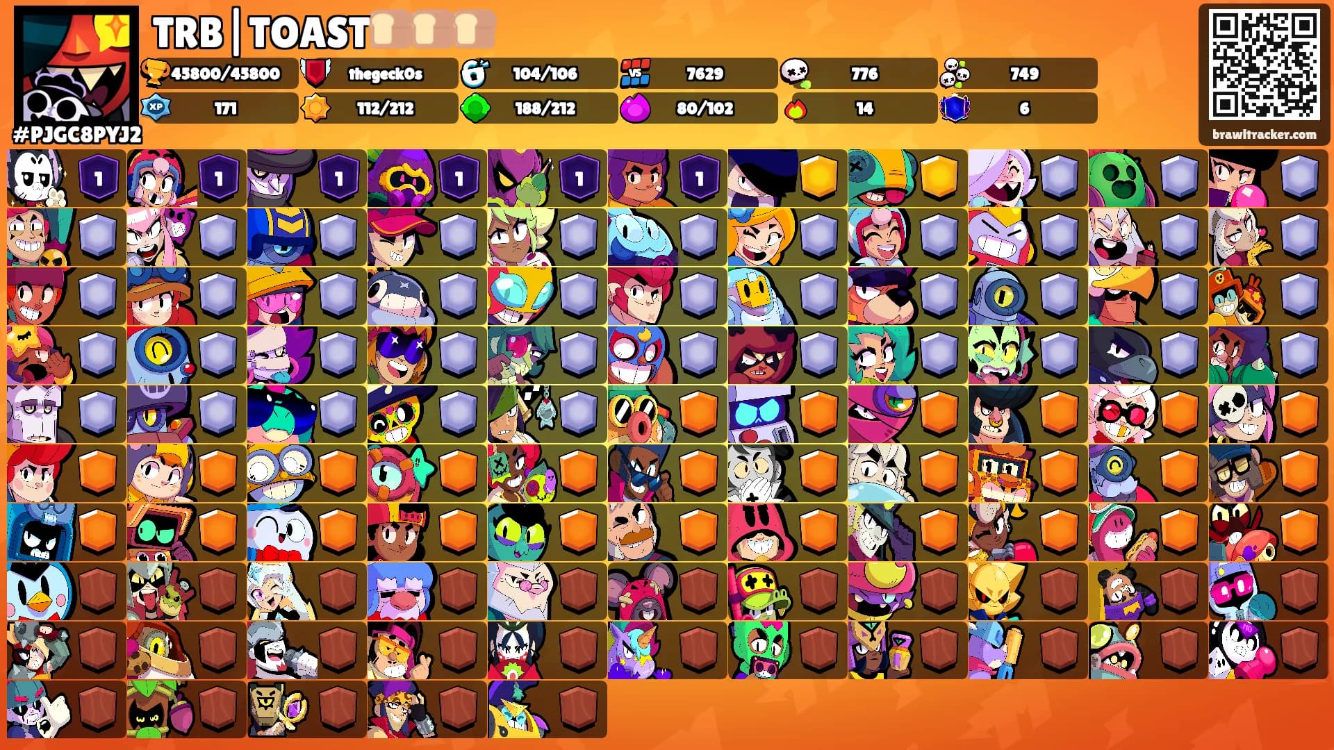 TRB|TOAST🍞🍞🍞's Ranks