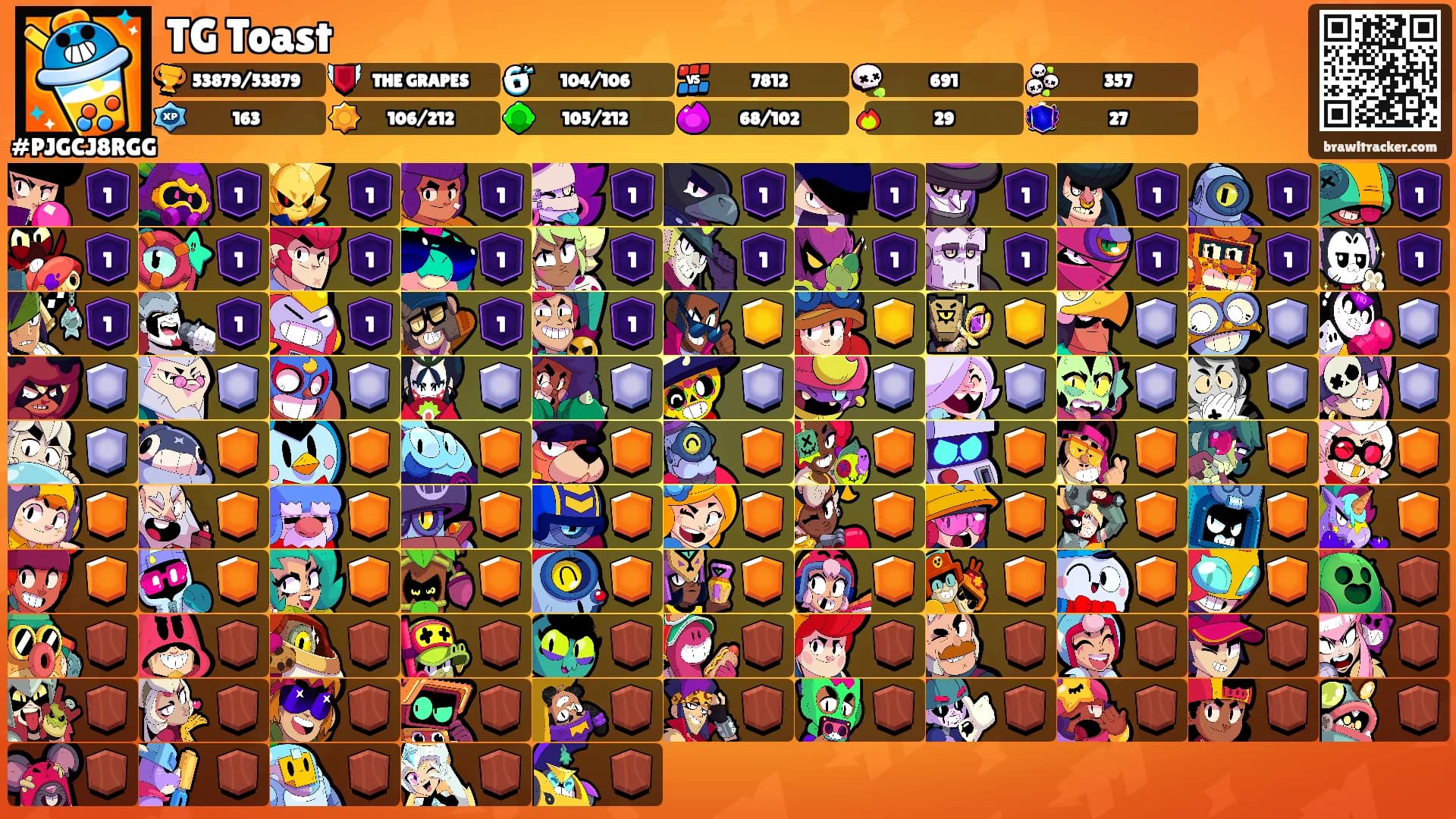 TG Toast's Ranks