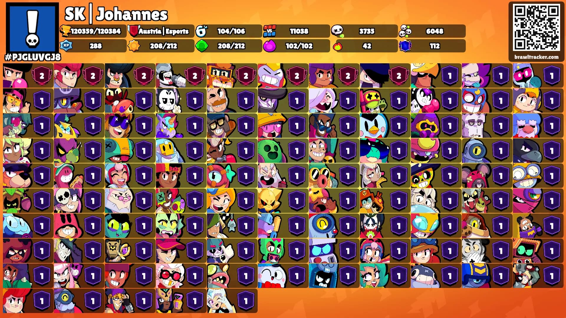 SK|Johannes⛦'s Ranks