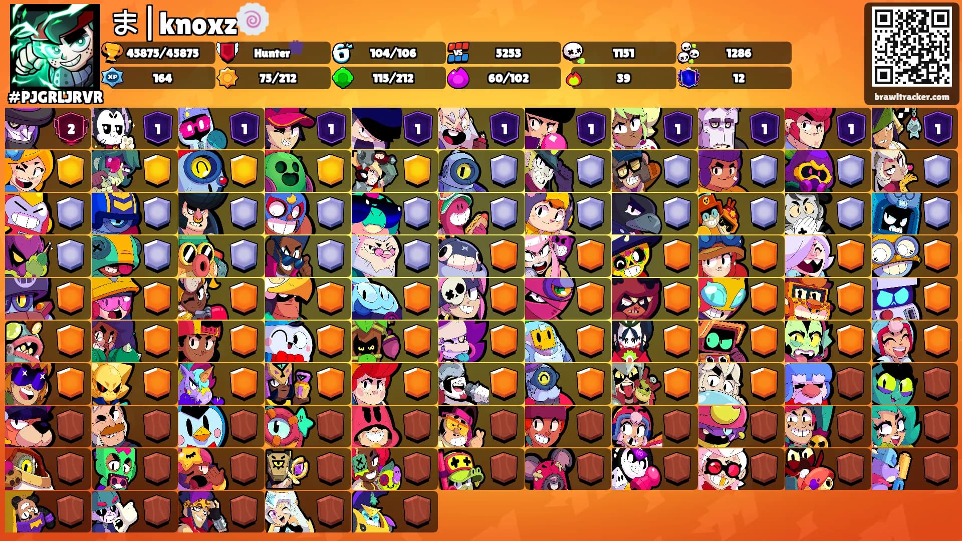 ま|knoxz🍥's Ranks