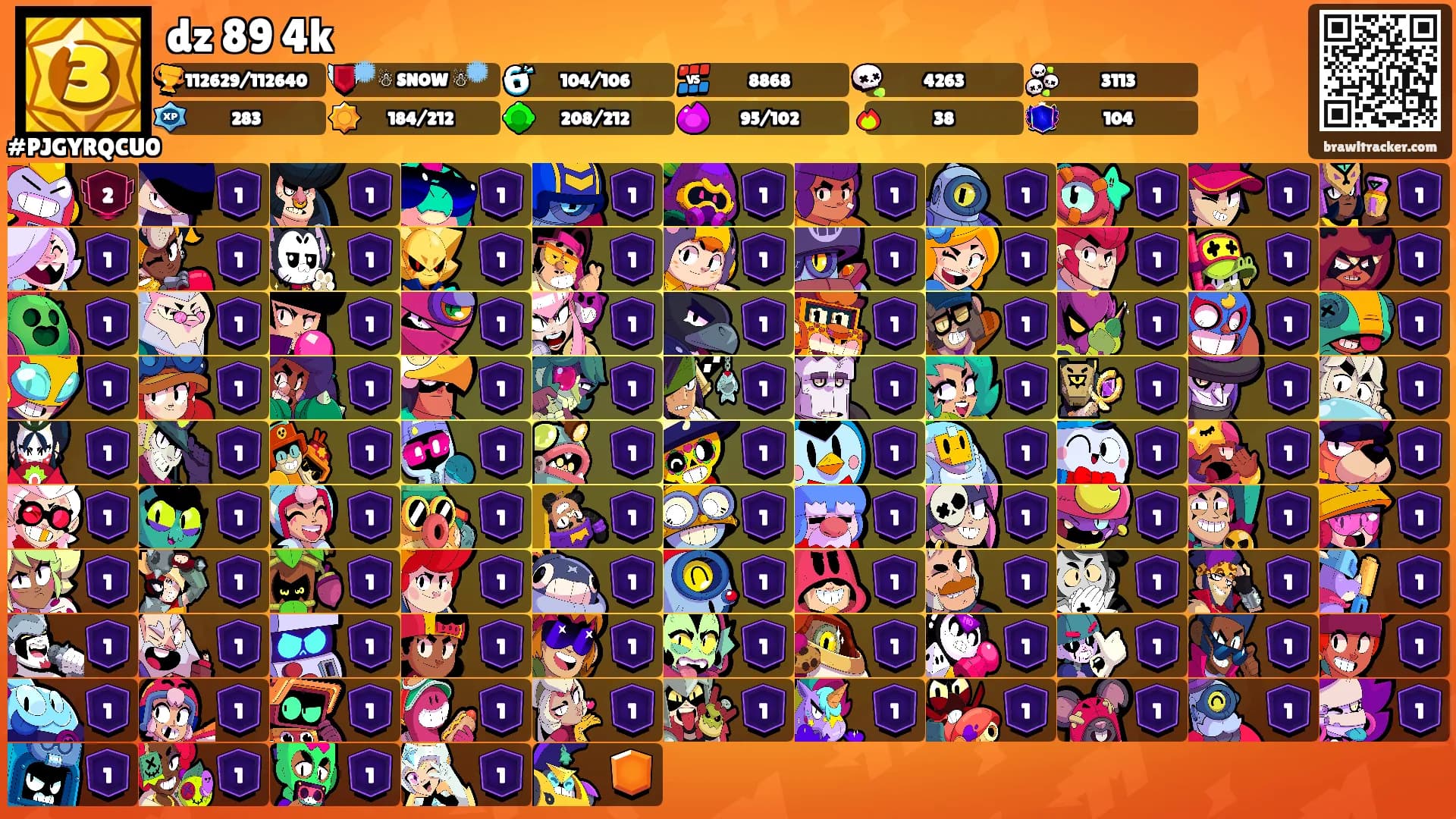 dz 89 4k's Ranks