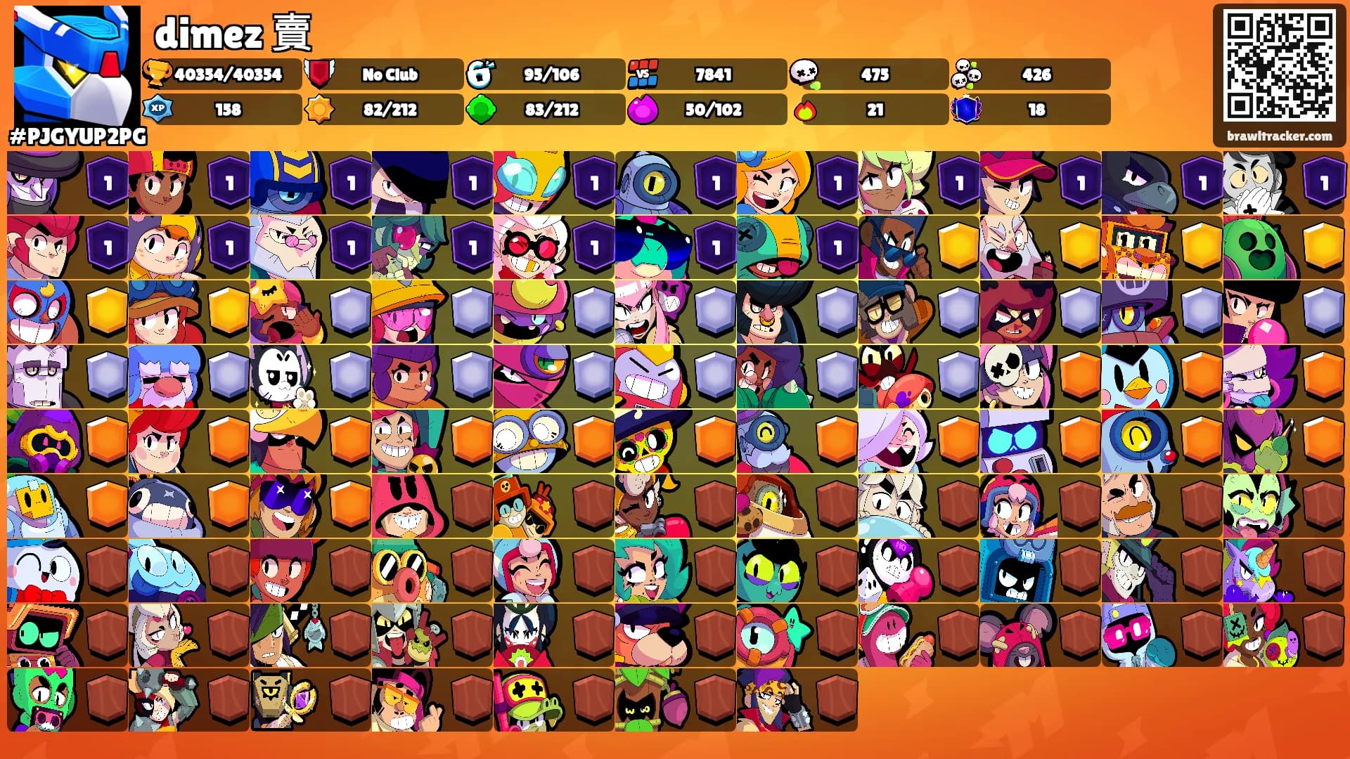 dimez 賣's Ranks