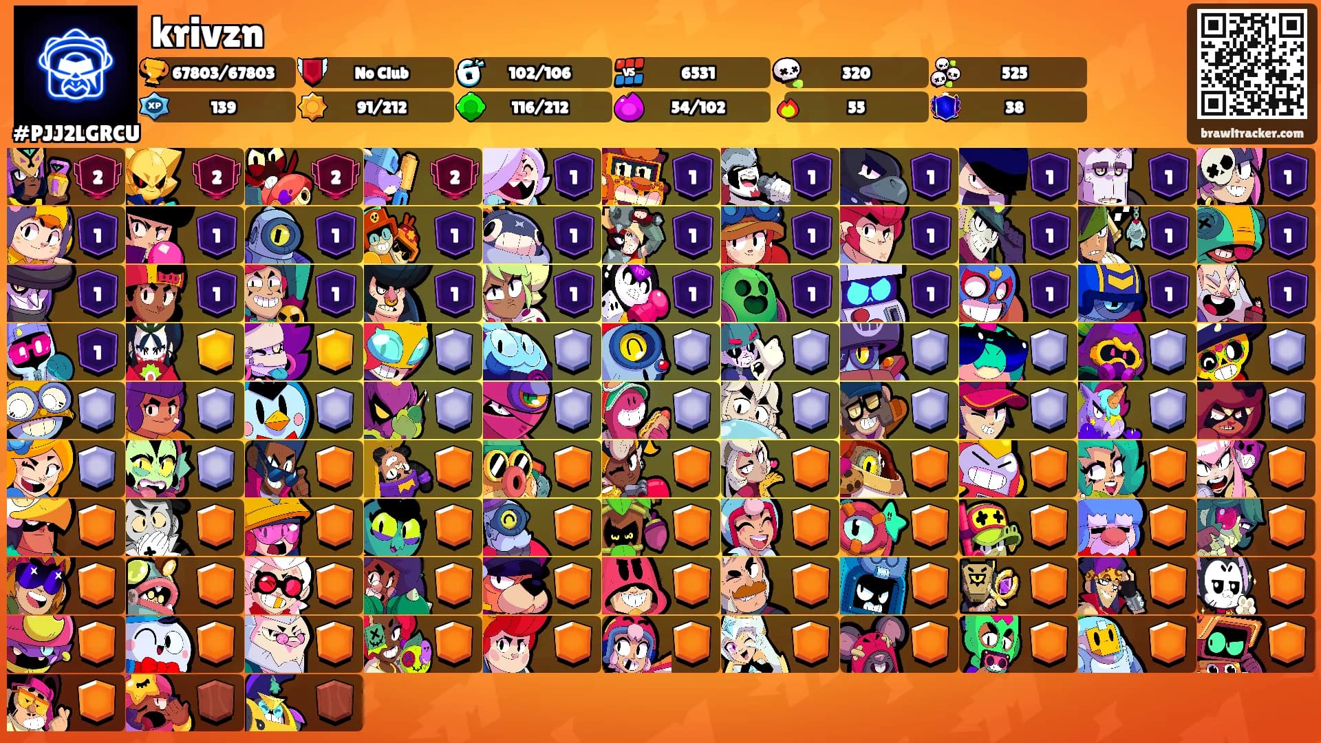 krivzn's Ranks