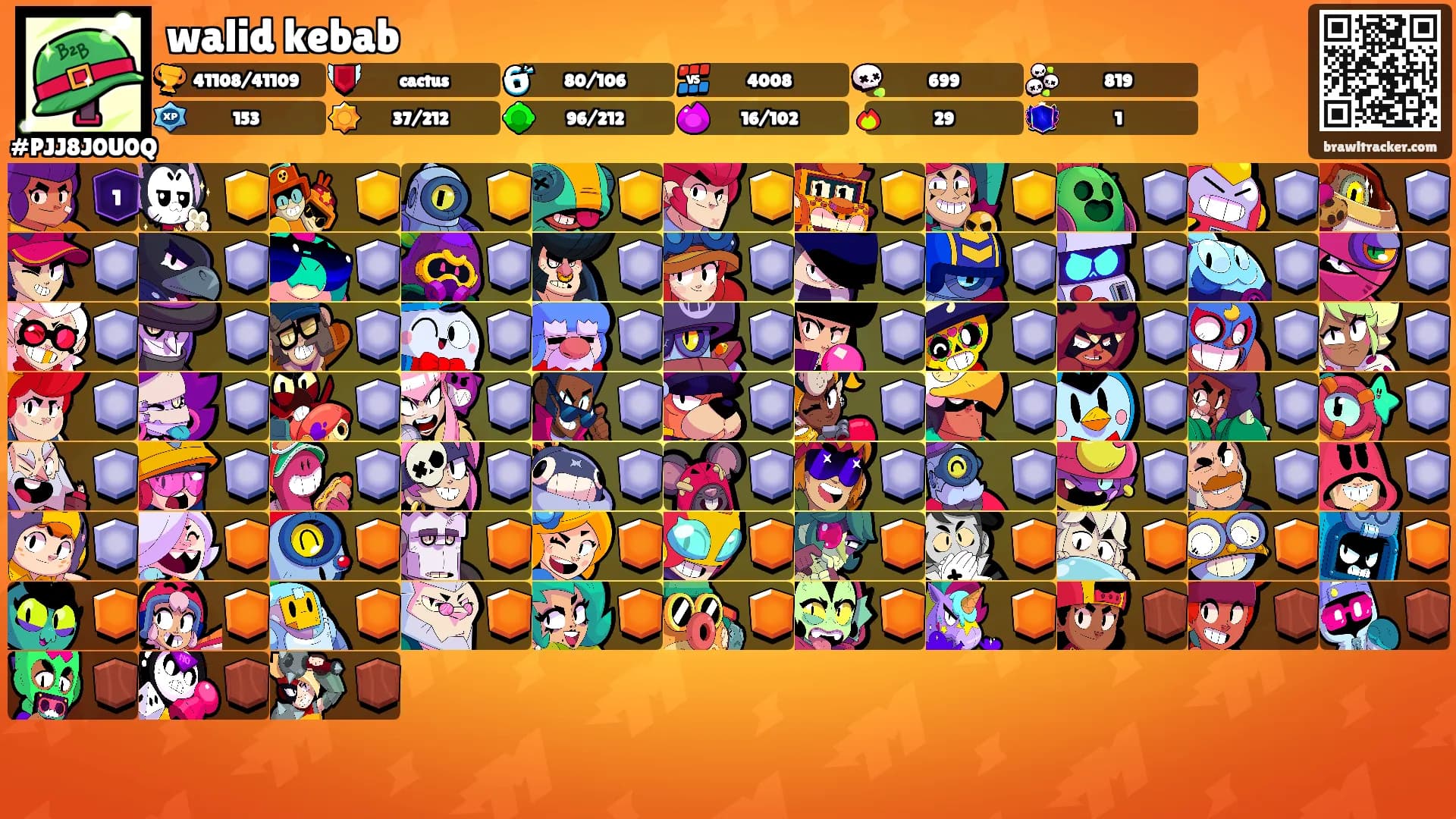 walid kebab's Ranks
