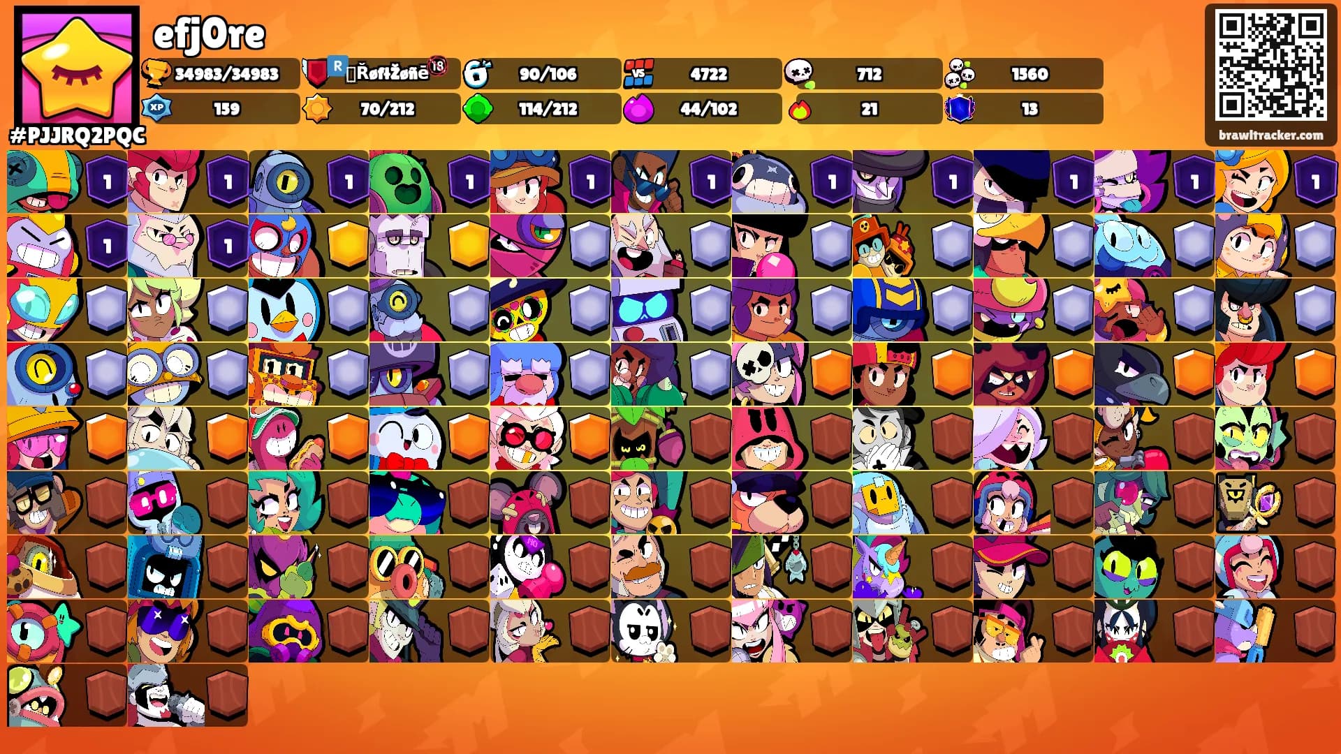 efj0re's Ranks