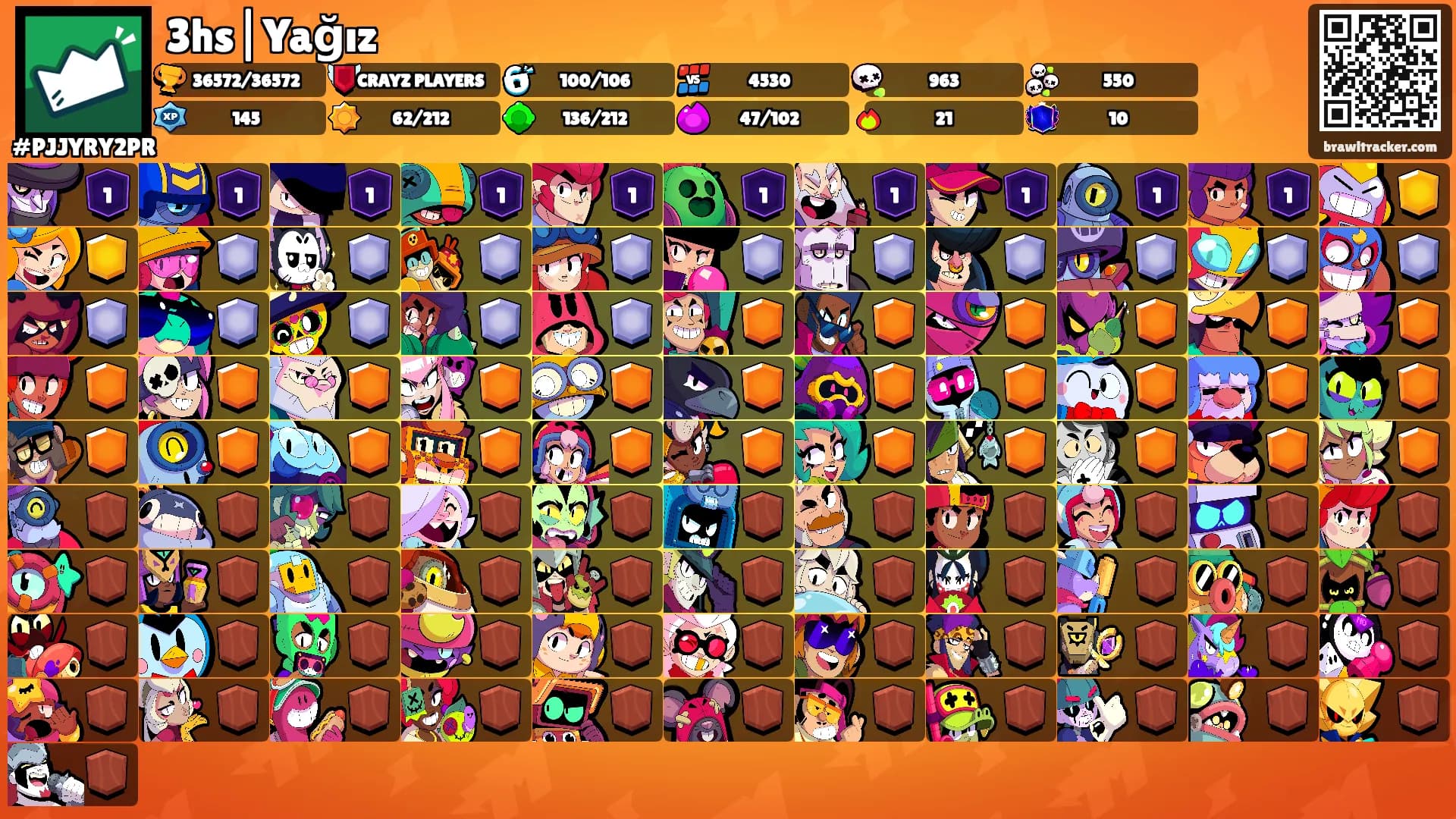 3hs|Yağız's Ranks