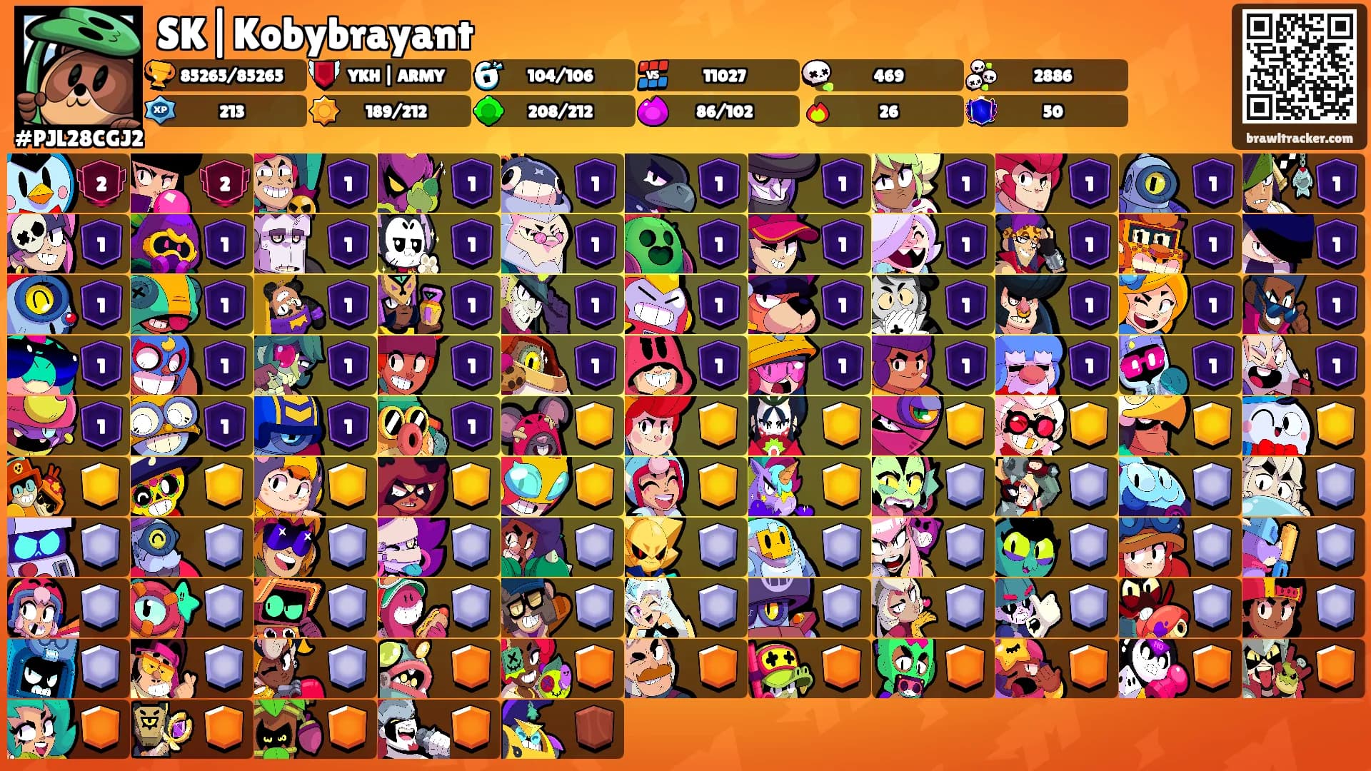 SK|Kobybrayant's Ranks