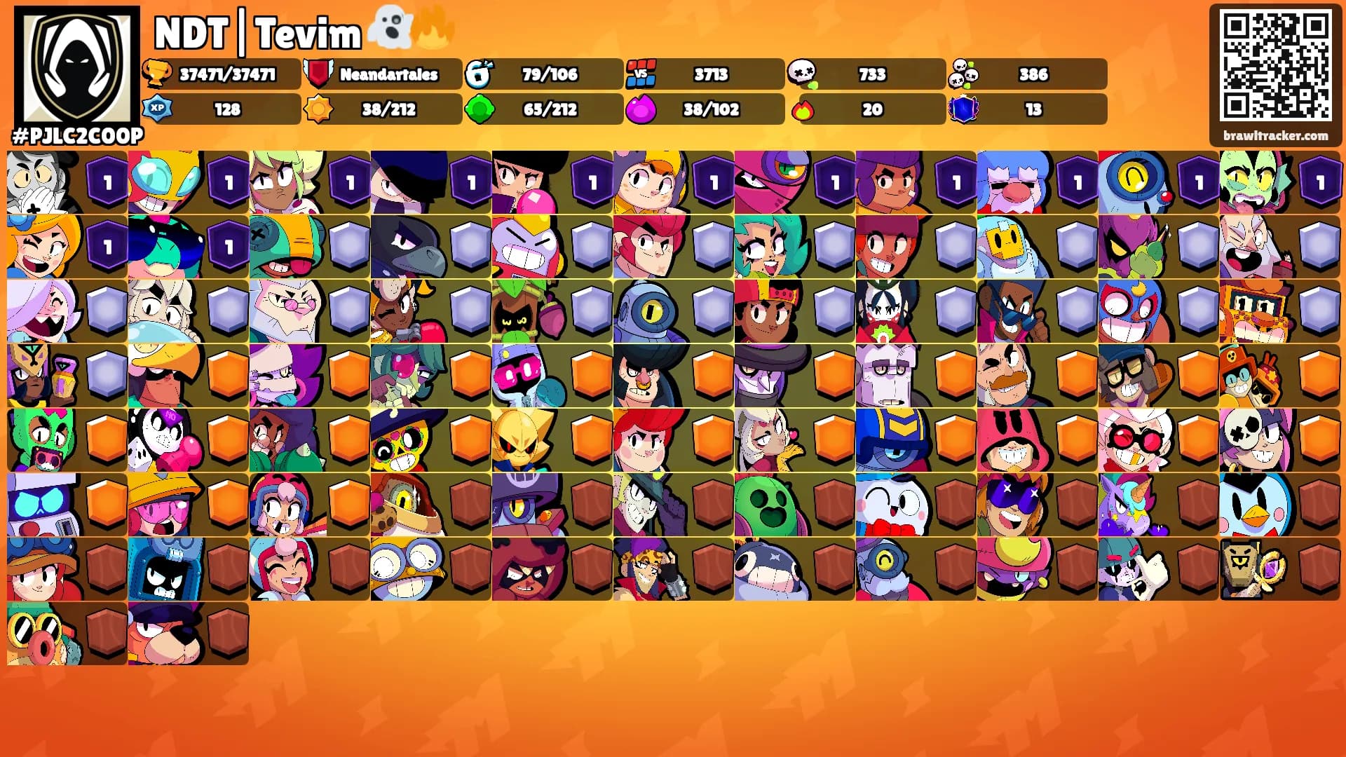 NDT|Tevim 👻🔥's Ranks