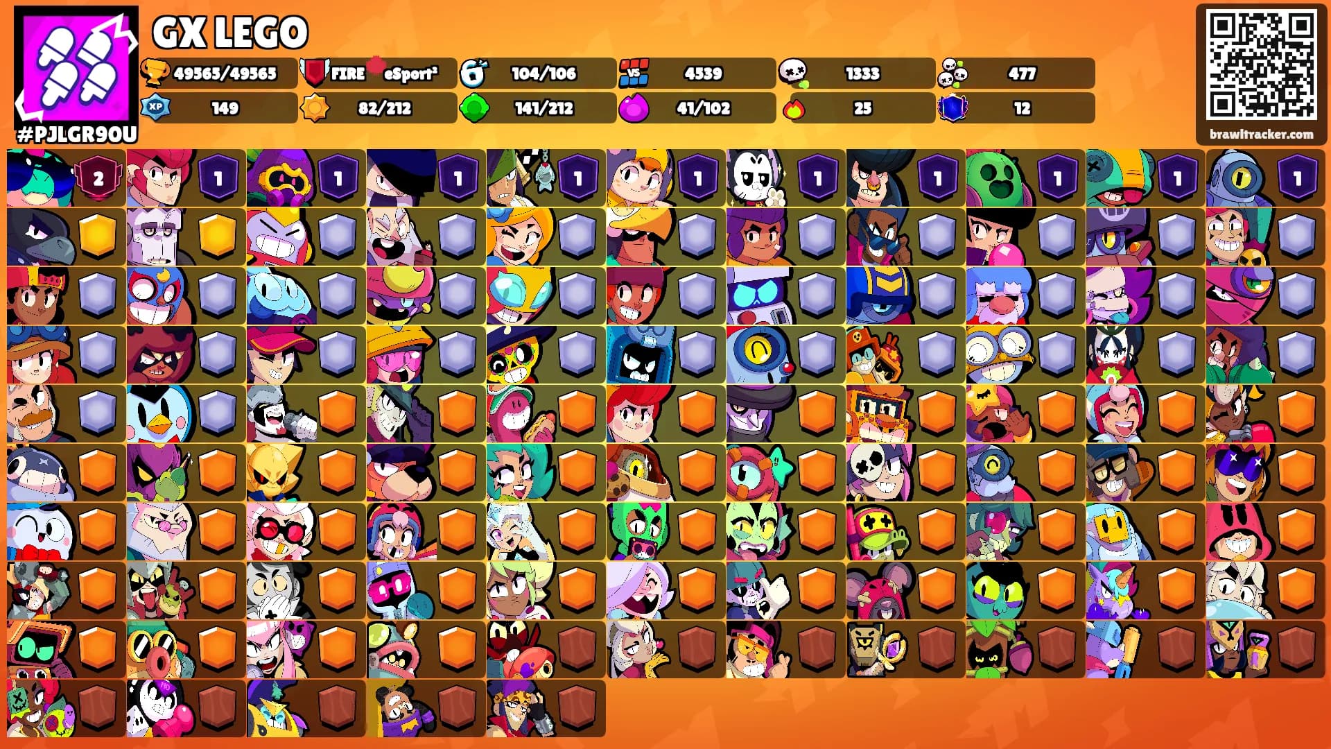 GX LEGO's Ranks