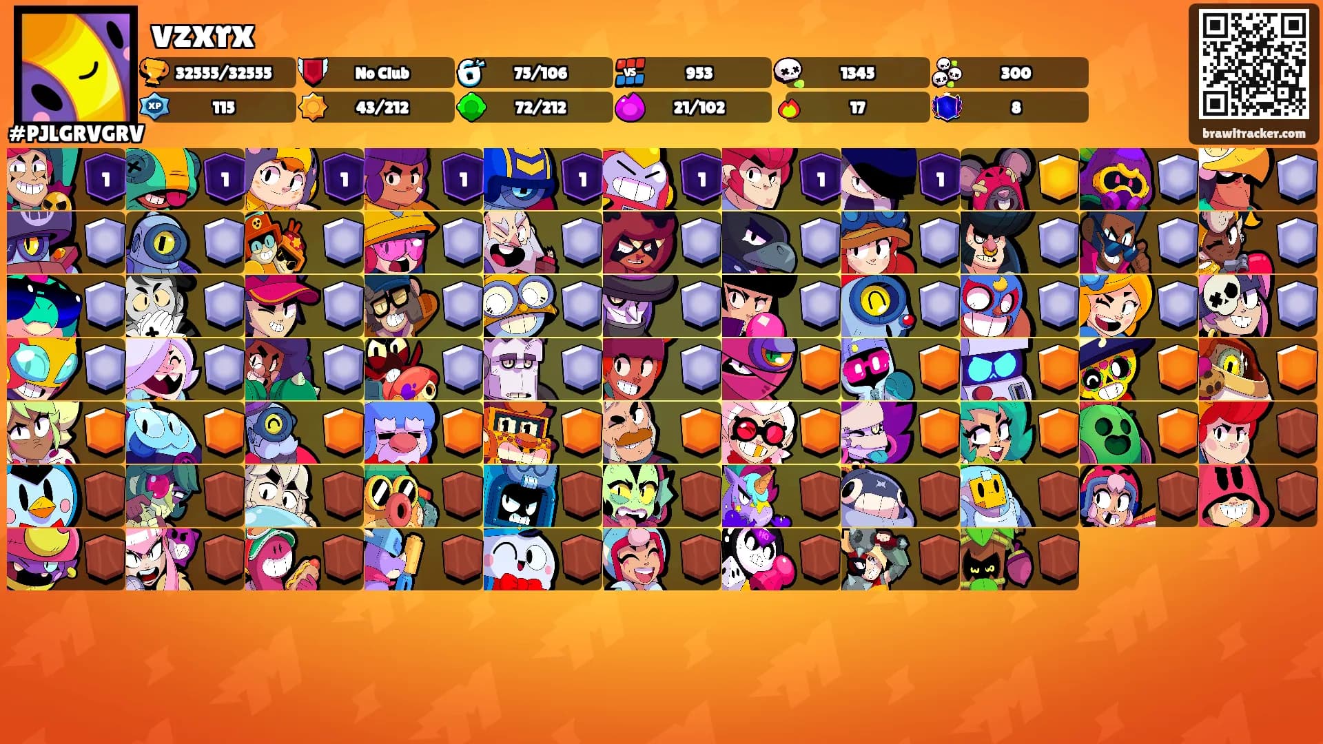 vzxrx's Ranks