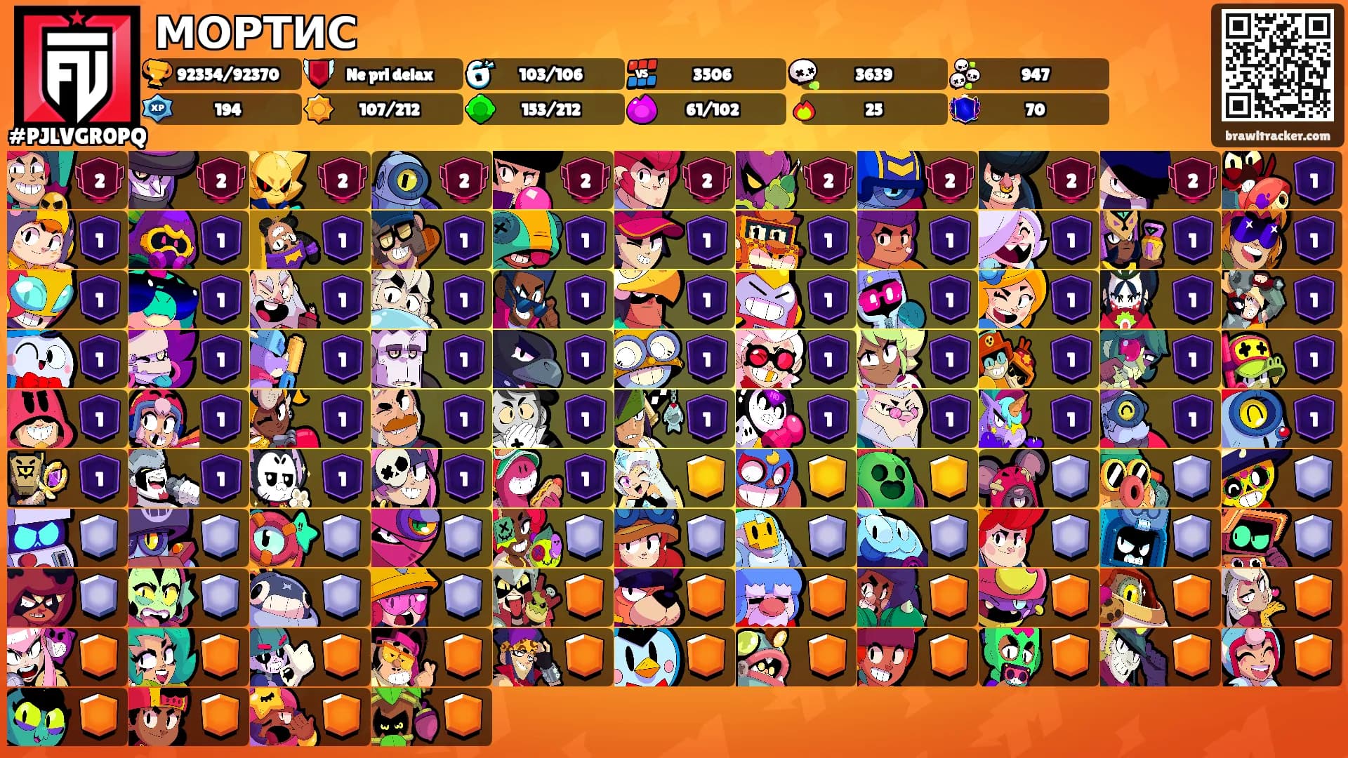 МОРТИС's Ranks
