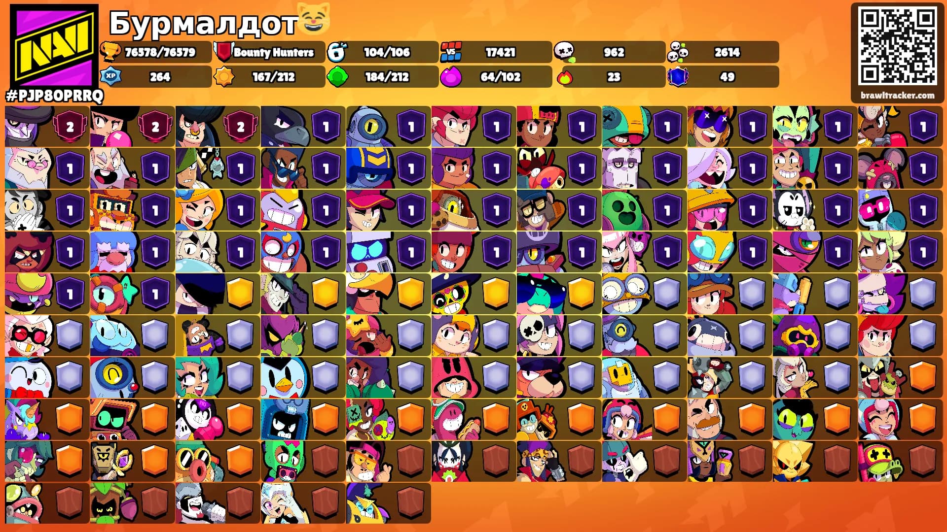 Бурмалдот😸's Ranks