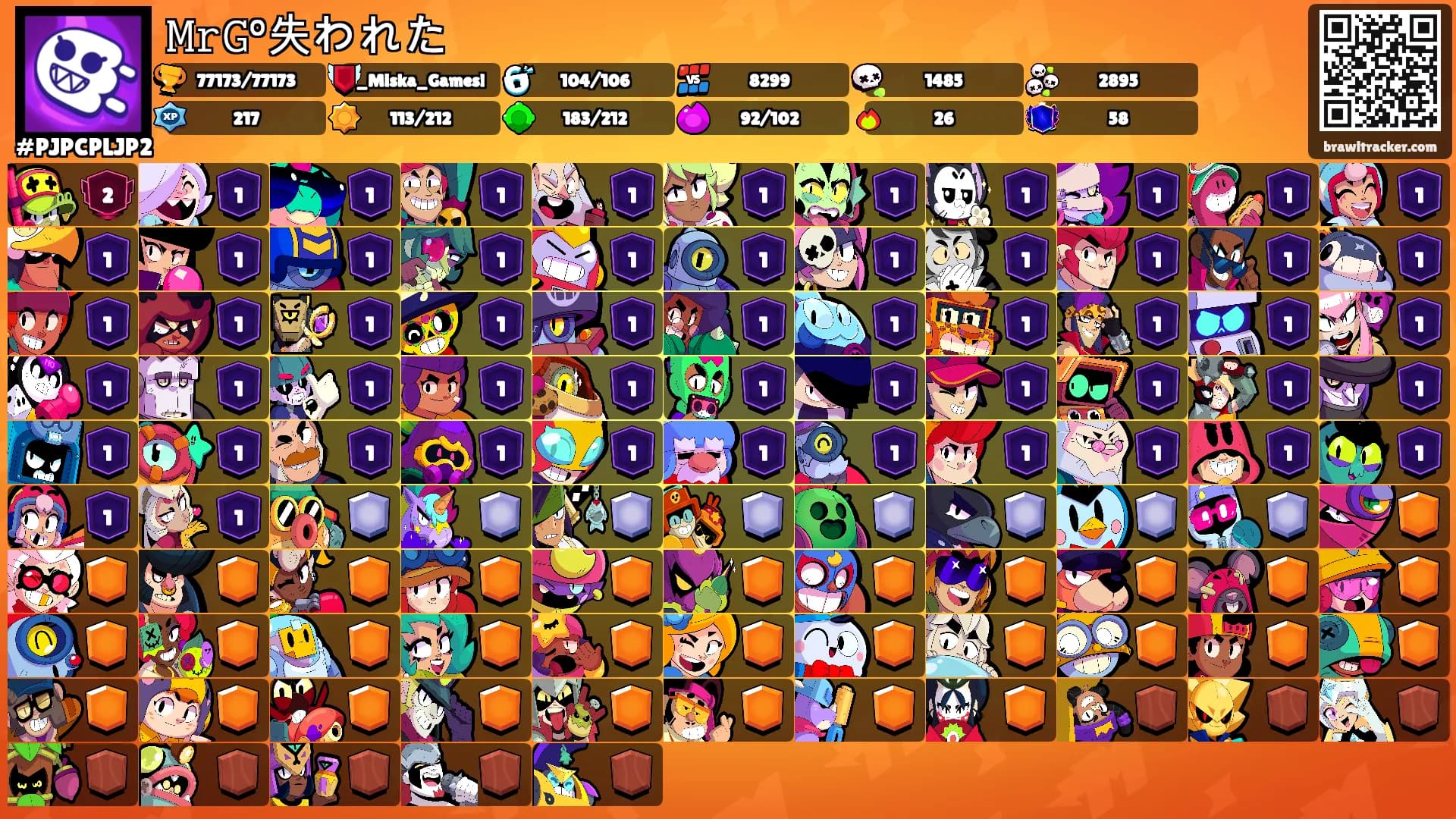 𝙼𝚛𝙶°失われた's Ranks