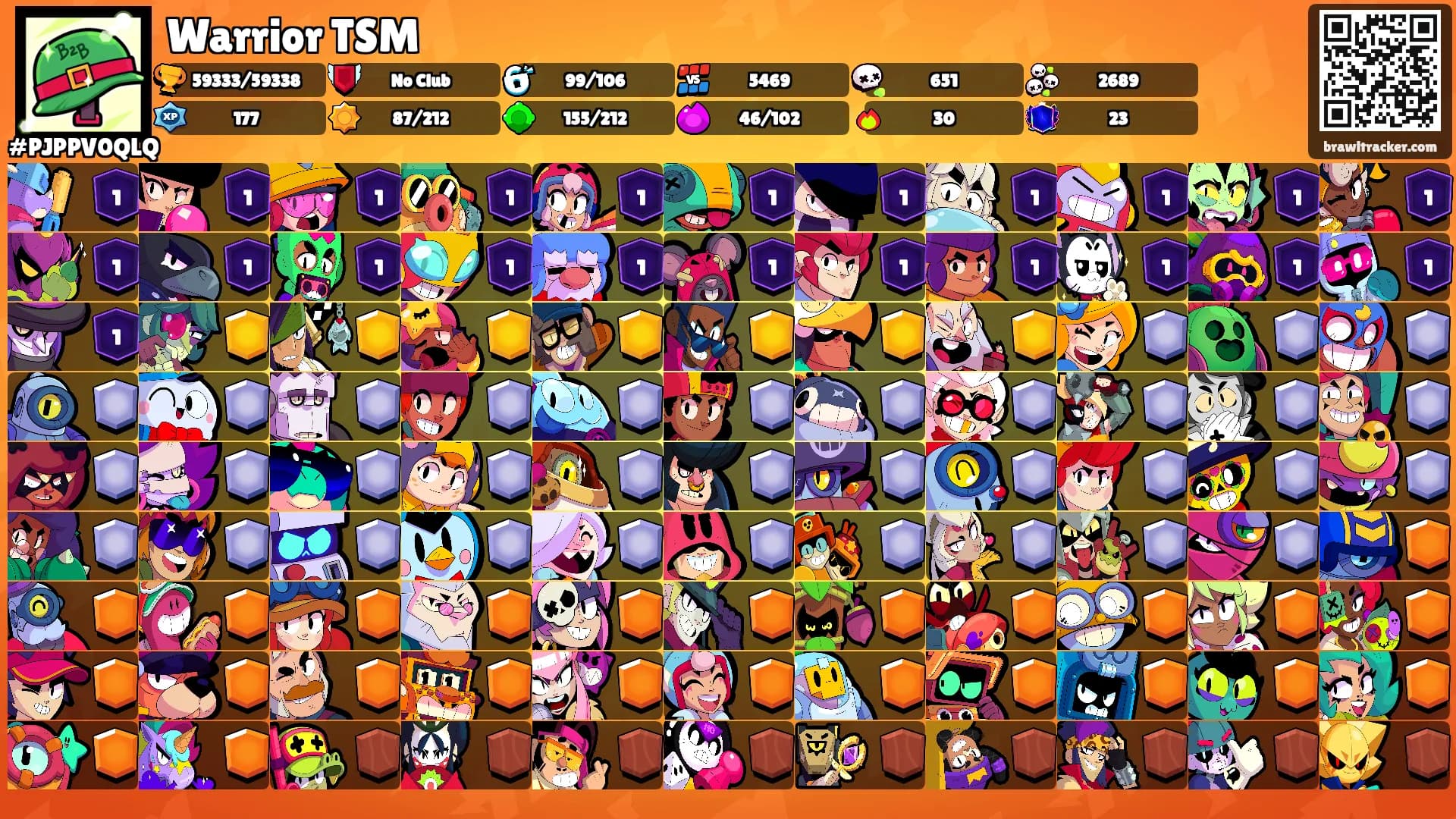 Warrior TSM's Ranks