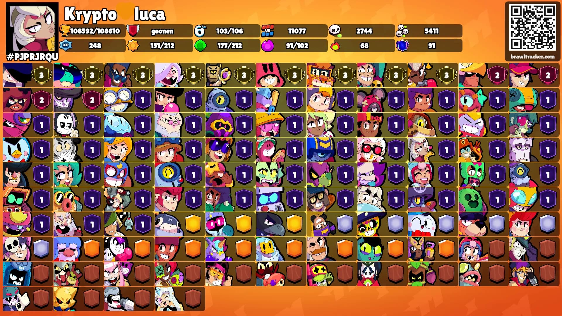 Krypto🧡luca's Ranks