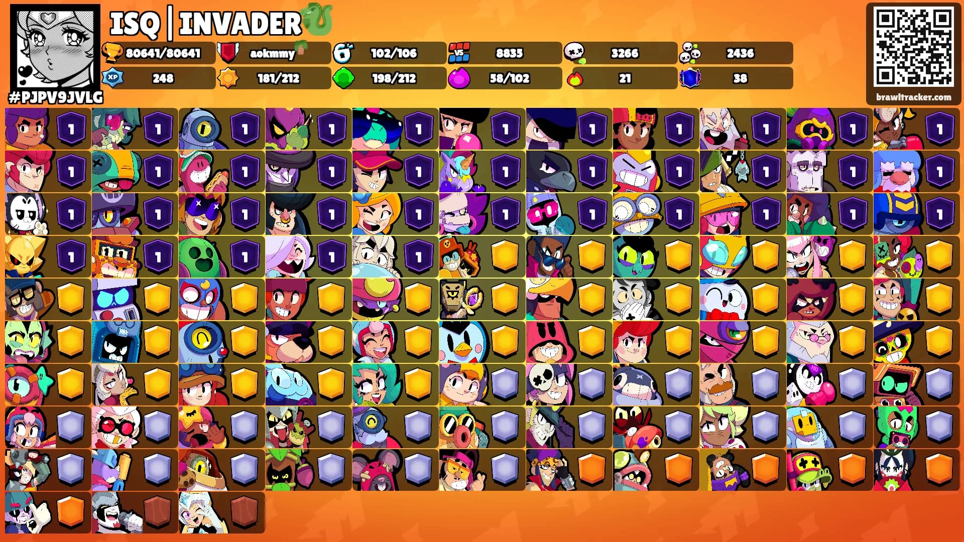 ISQ|INVADER🐉's Ranks