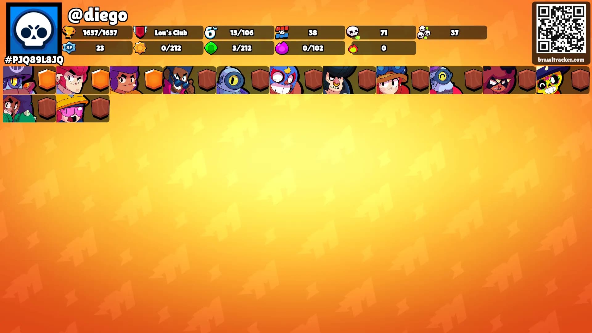 @diego's Ranks