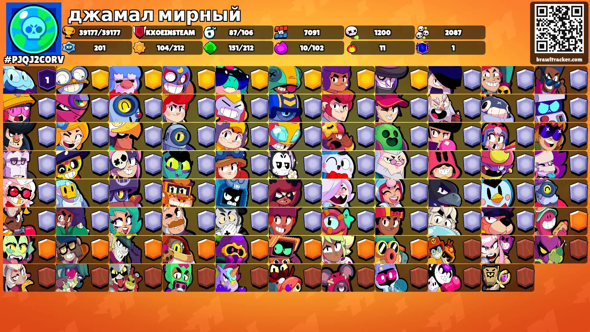 джамал мирный's Ranks
