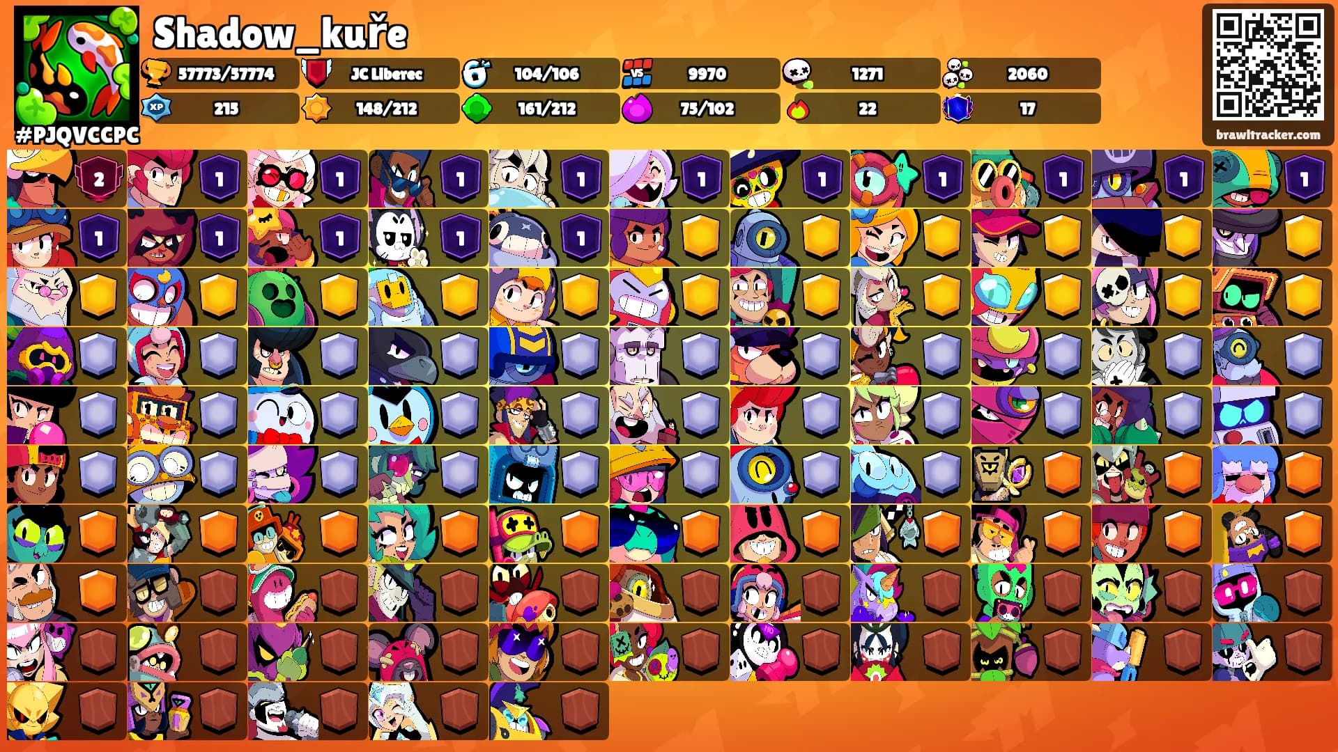 Shadow_kuře's Ranks