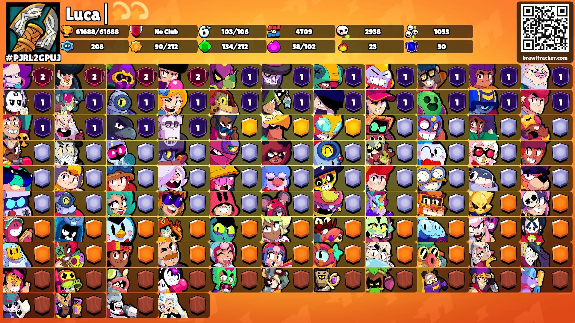 Luca|💫💫's Ranks