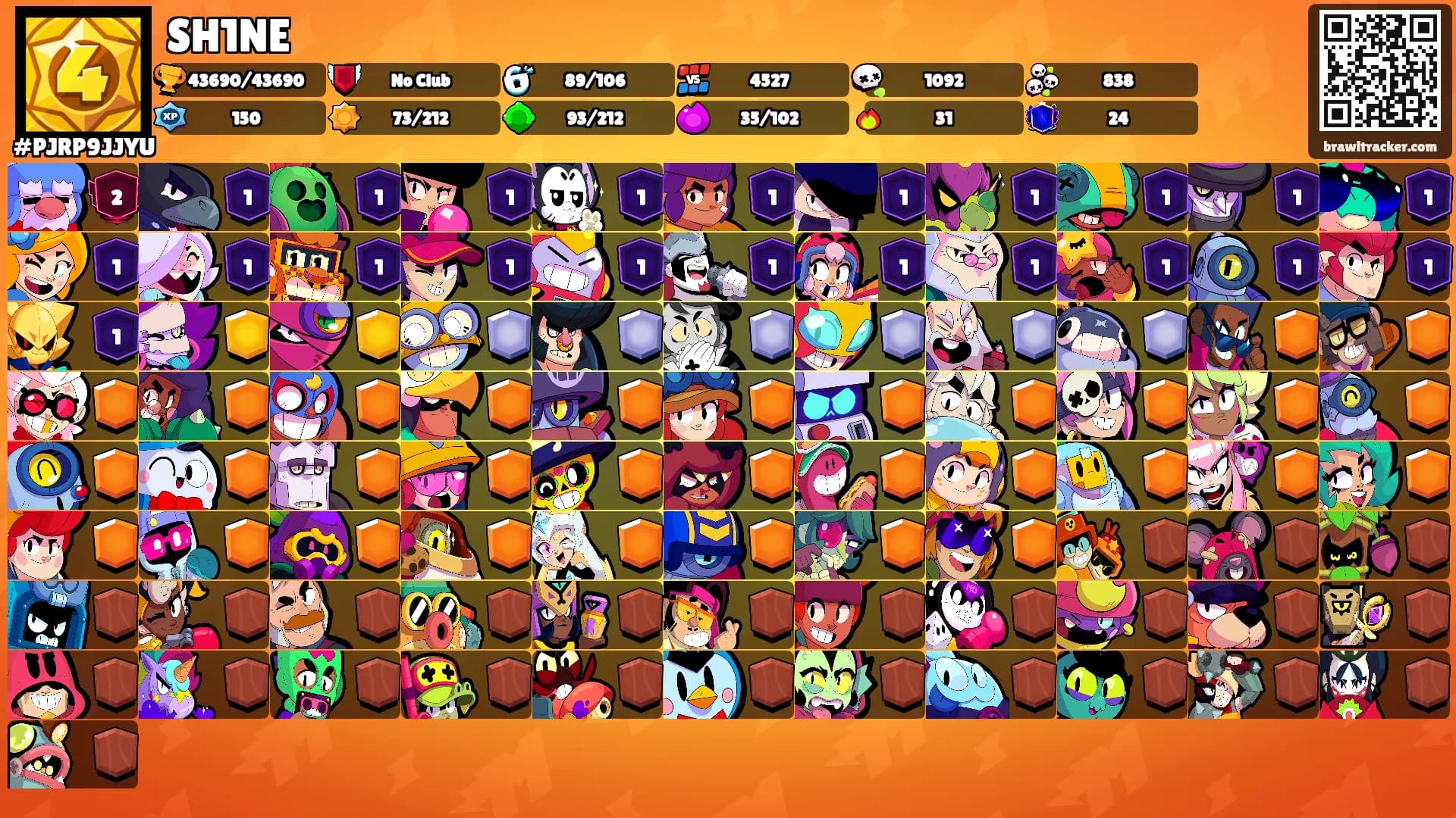 SH1NE's Ranks