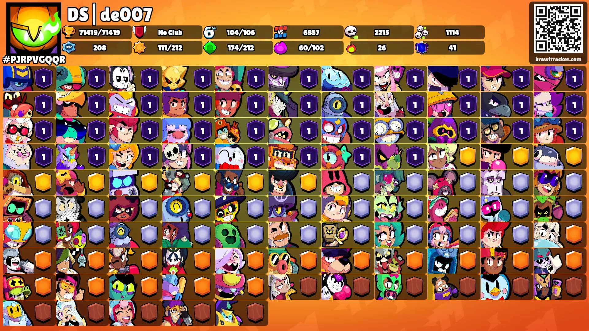 DS|de007's Ranks