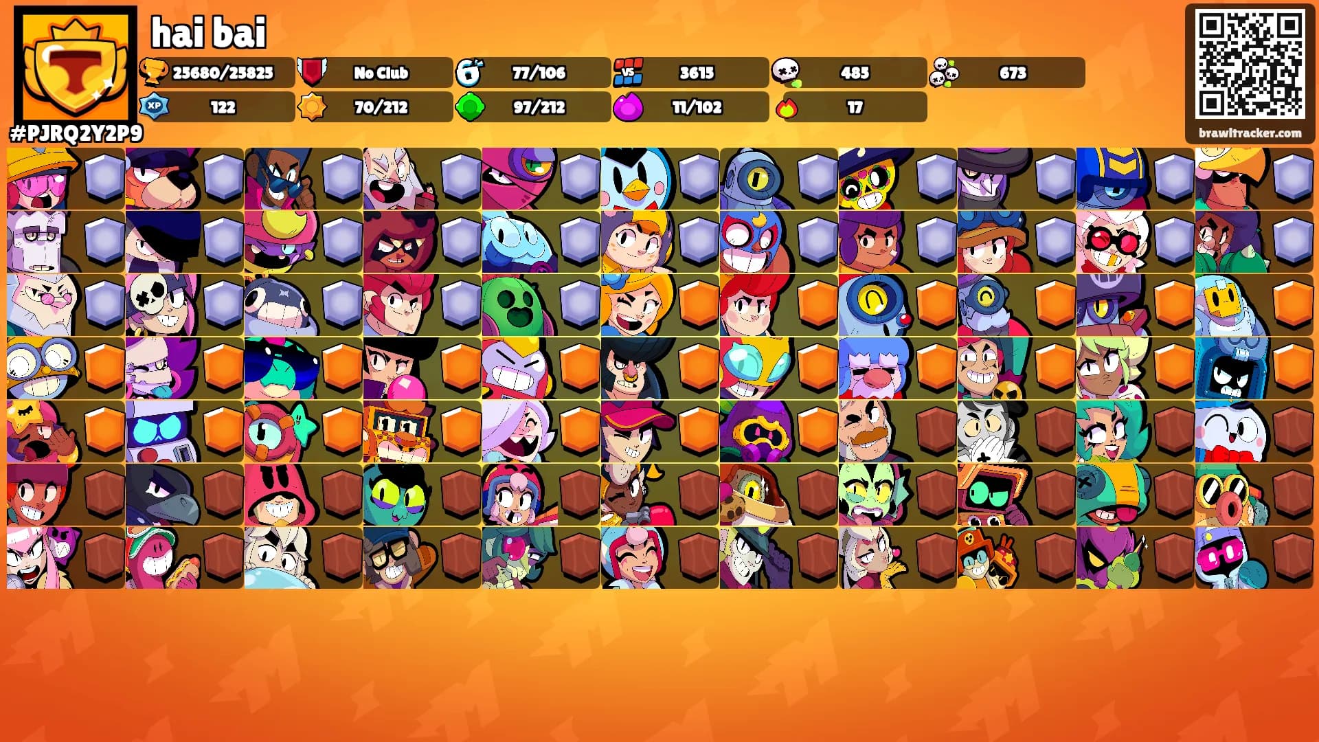 hai bai's Ranks