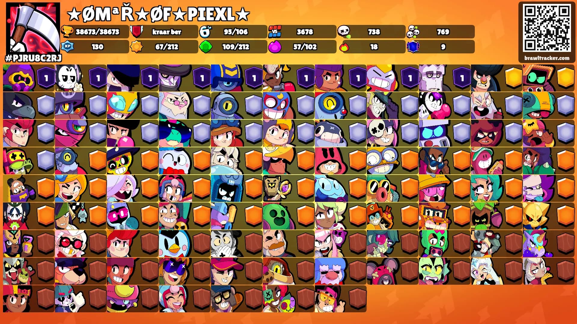 ★ØMªŘ★ØF★PIEXL★'s Ranks