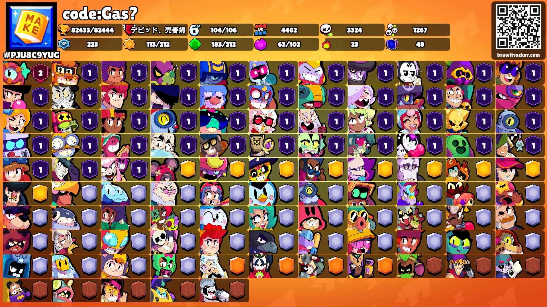 code:Gas?'s Ranks