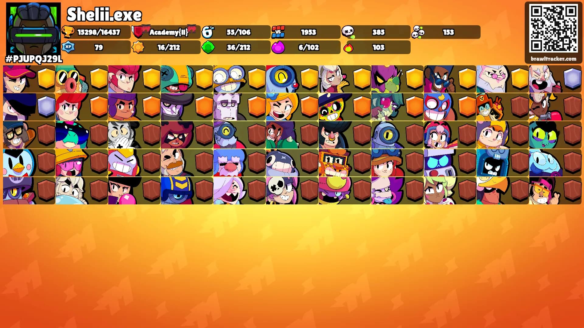 Shelii.exe's Ranks