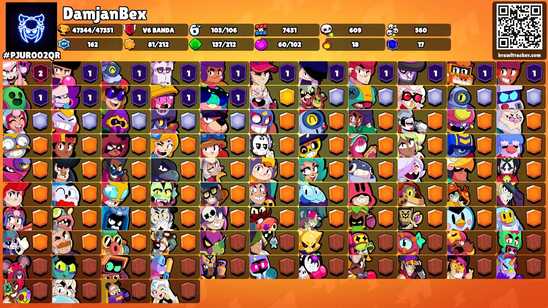DamjanBex's Ranks