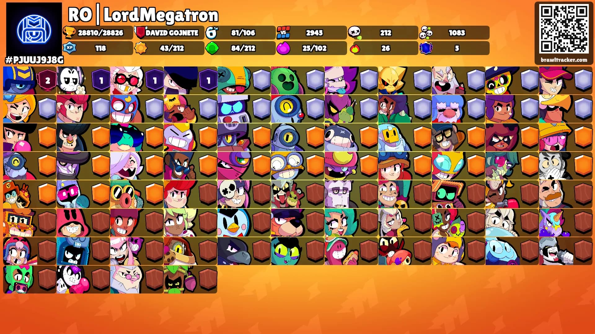 RO|LordMegatron's Ranks