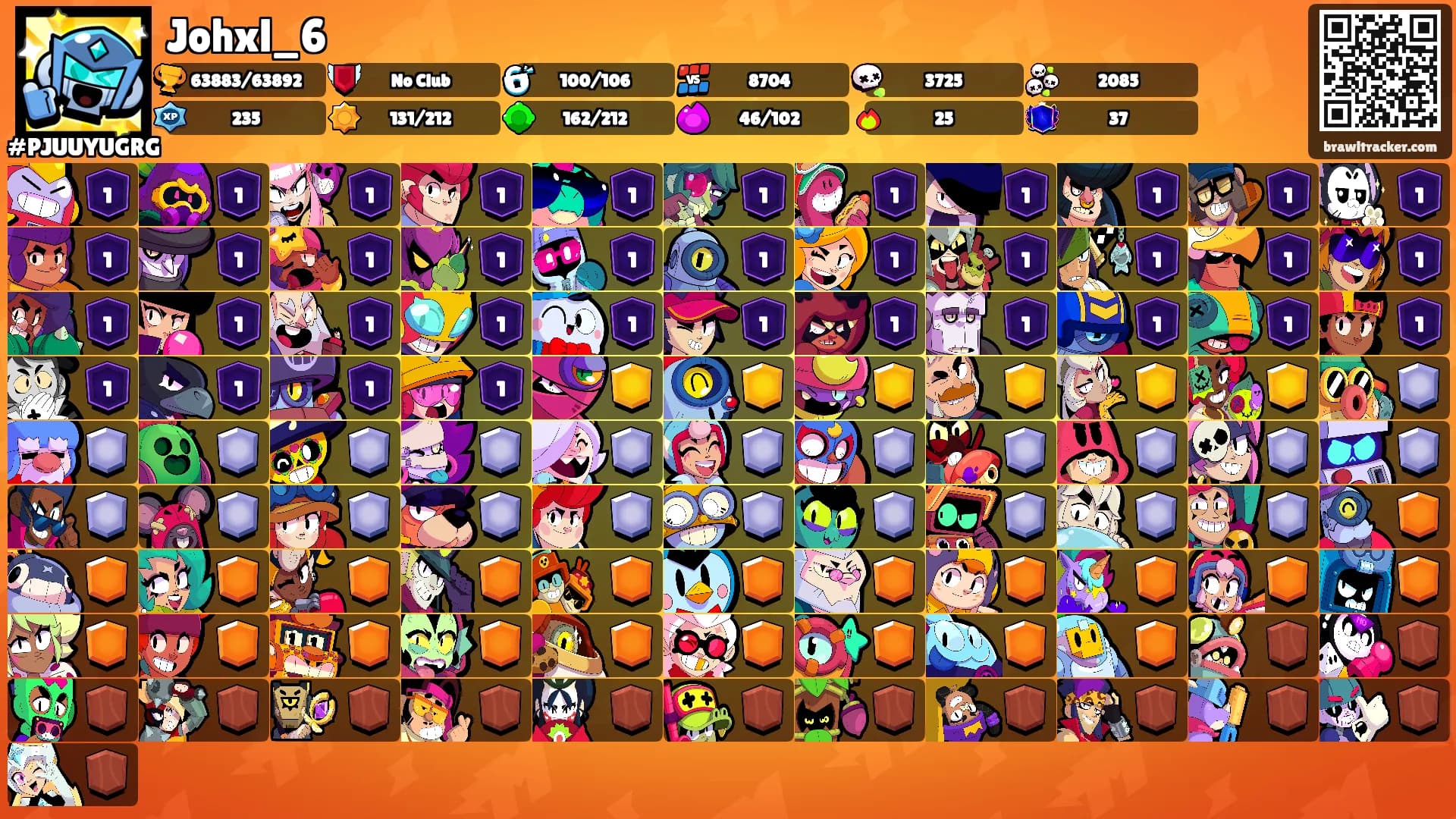 Johxl_6's Ranks