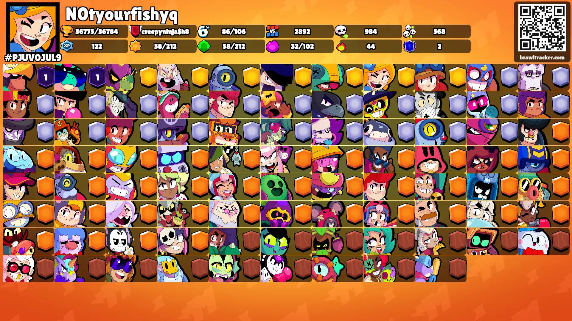 N0tyourfishyq's Ranks