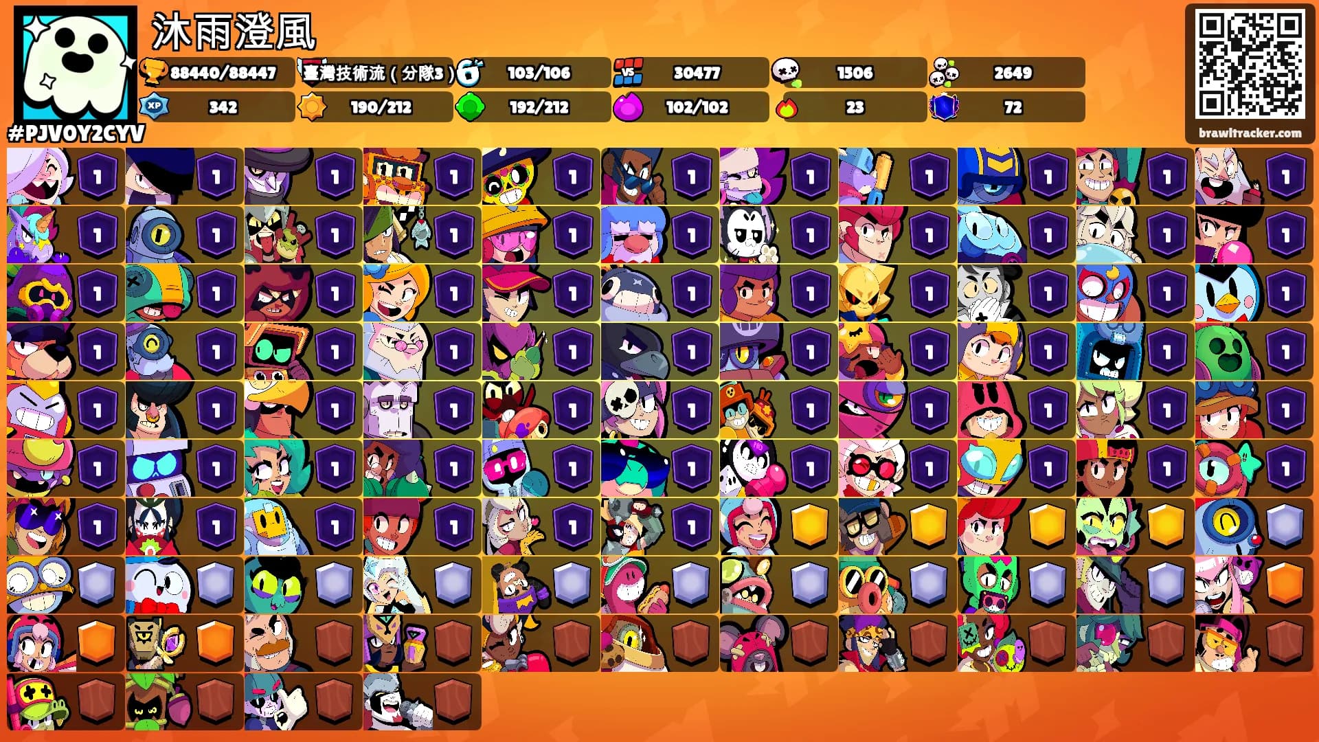沐雨澄風's Ranks